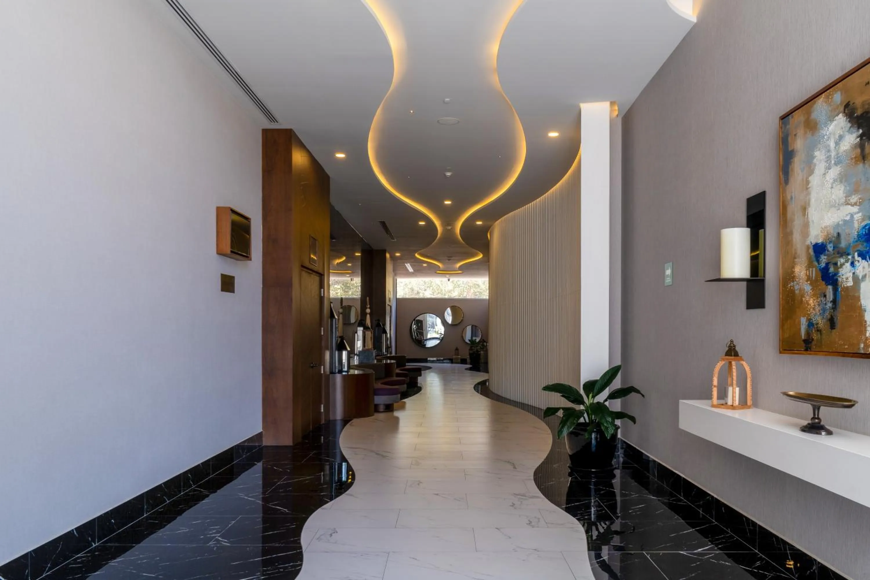 Lobby or reception in Sheraton Guadalajara Expo