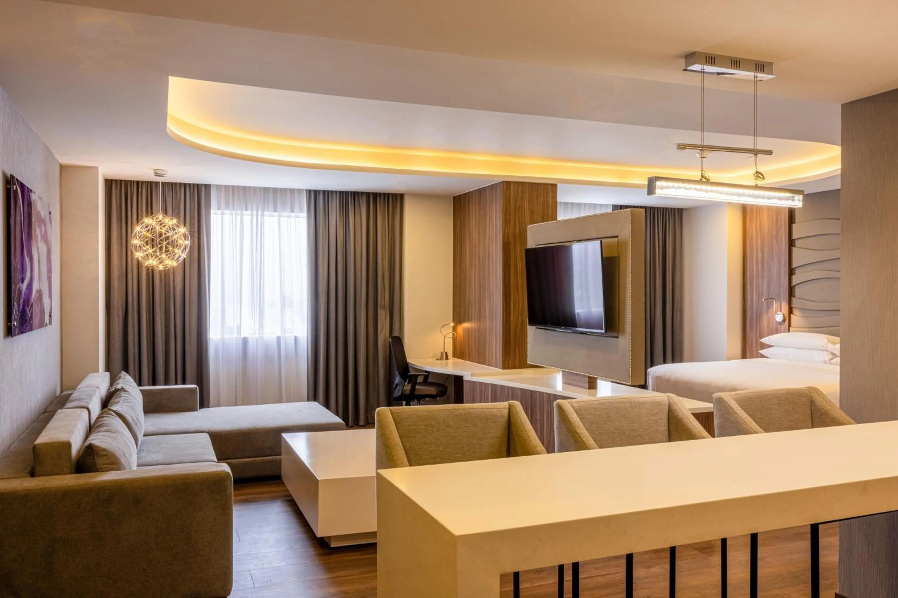 Living room in Sheraton Guadalajara Expo