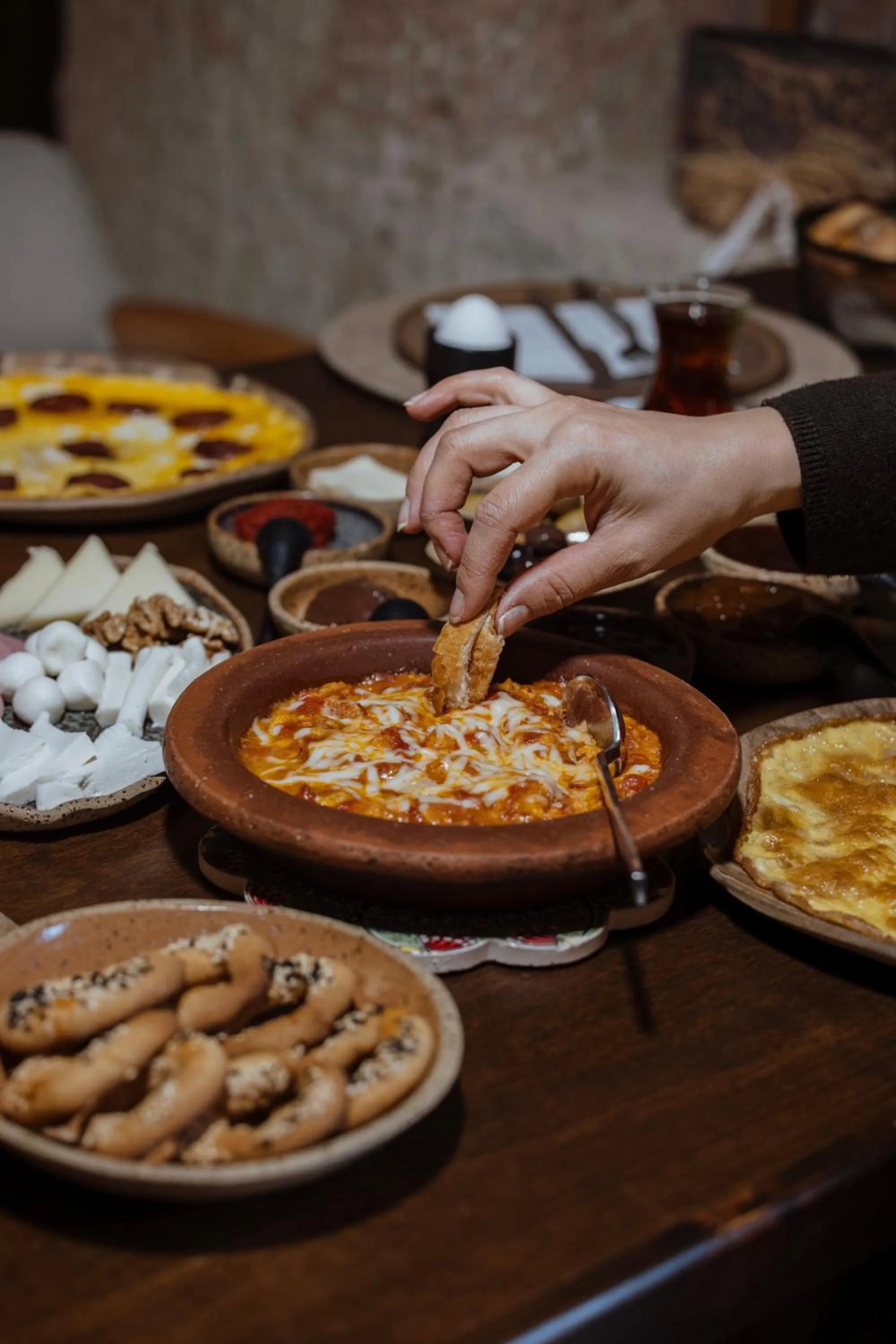 Restaurant/places to eat in Kayata Cave Suites Special Class