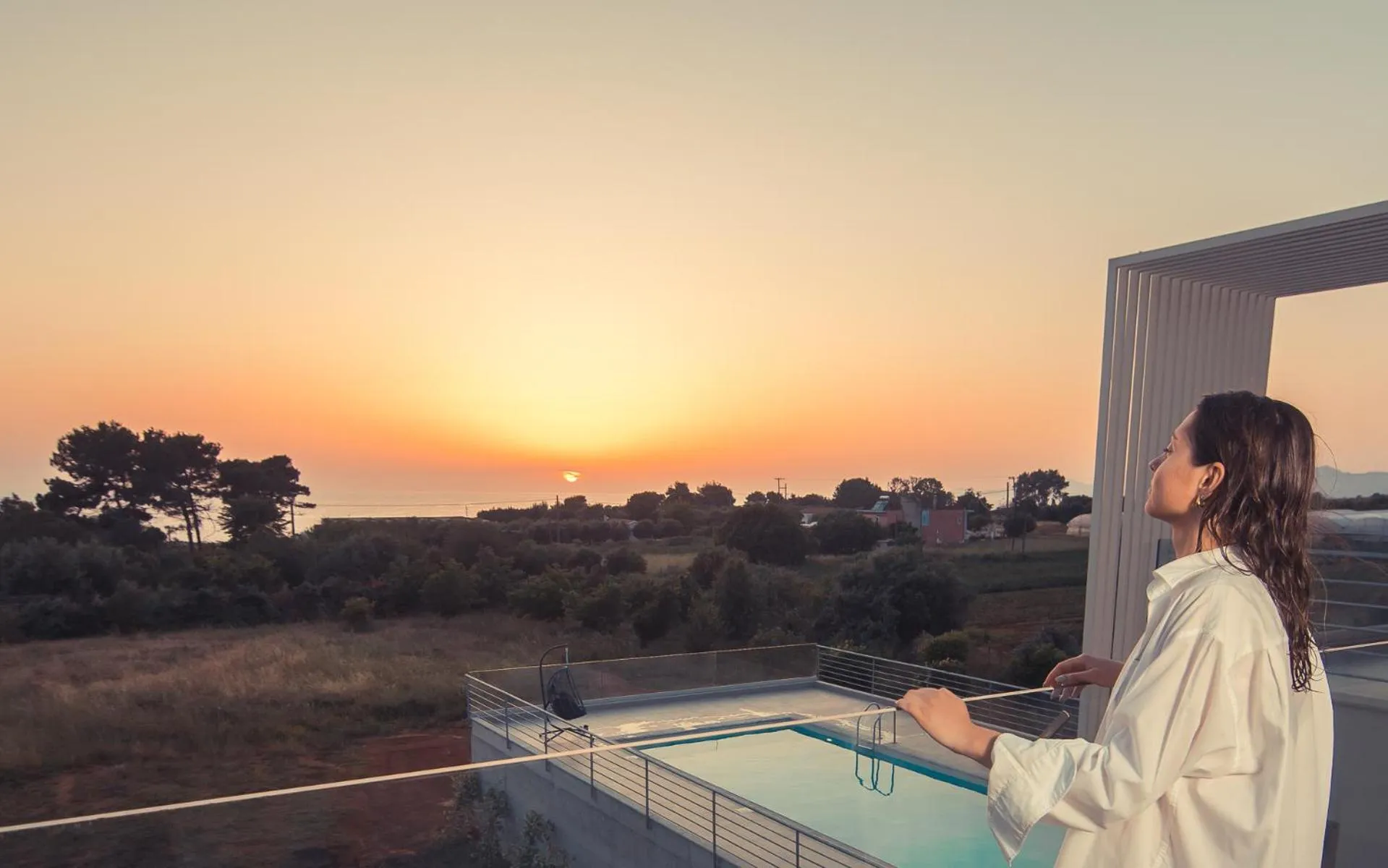 People in IO Luxury Pool & Hot Tub Suites