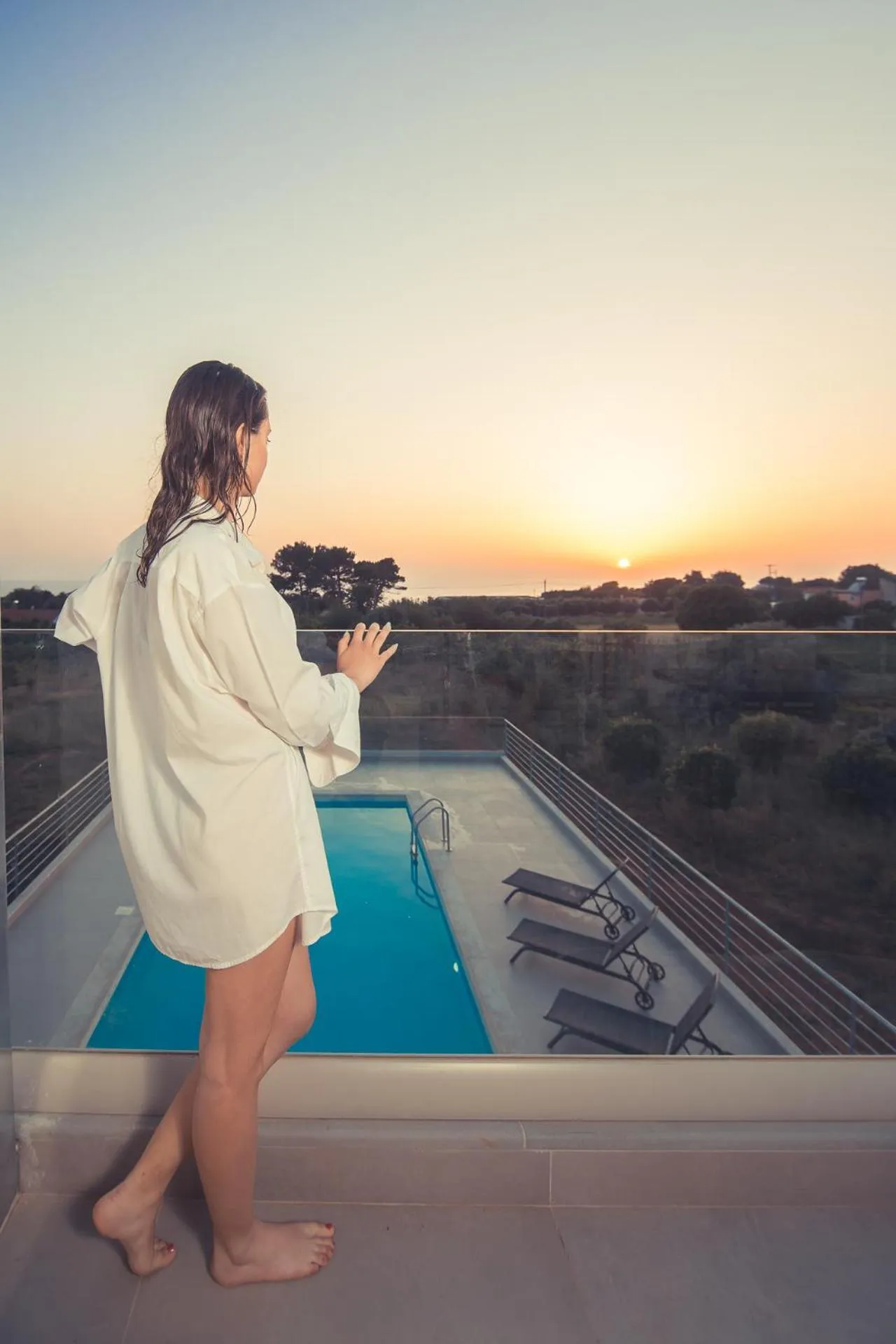 People in IO Luxury Pool & Hot Tub Suites