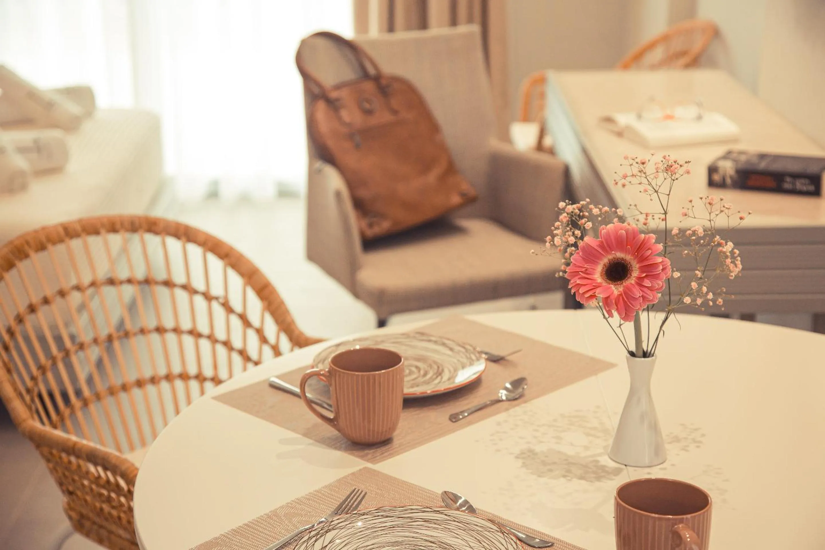 Dining area in IO Luxury Pool & Hot Tub Suites