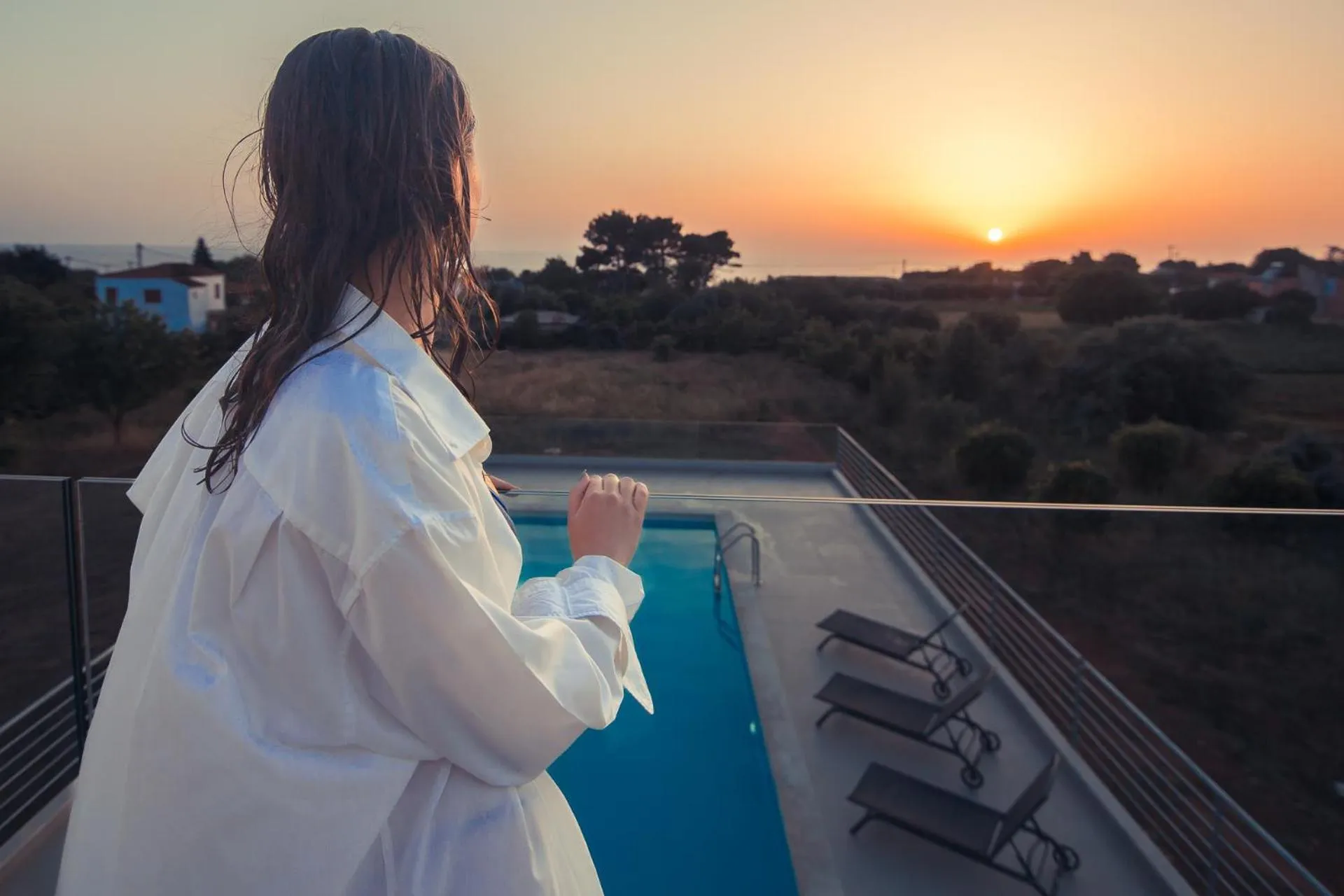 People in IO Luxury Pool & Hot Tub Suites