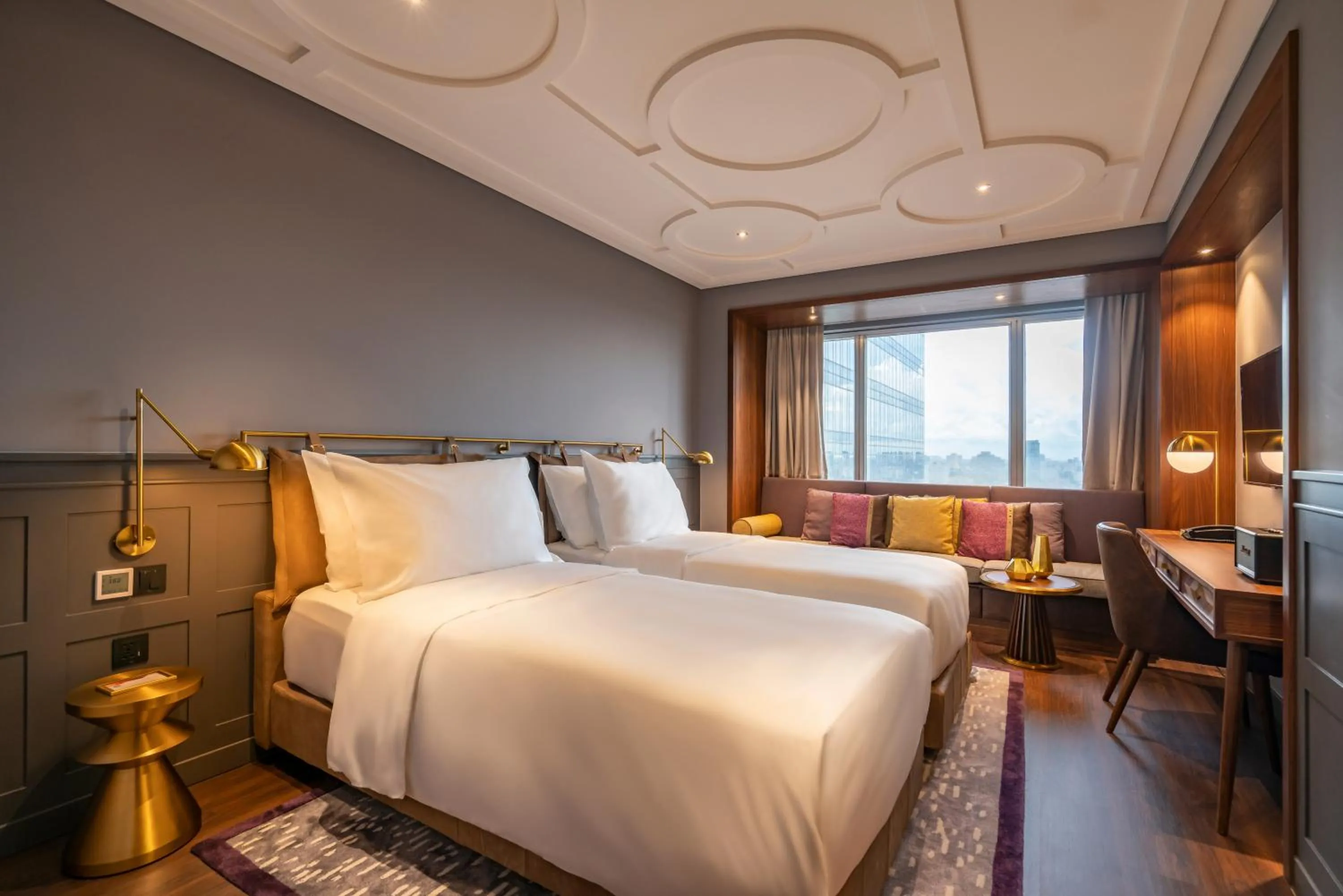 Bedroom, Bed in Fusion Original Saigon Centre