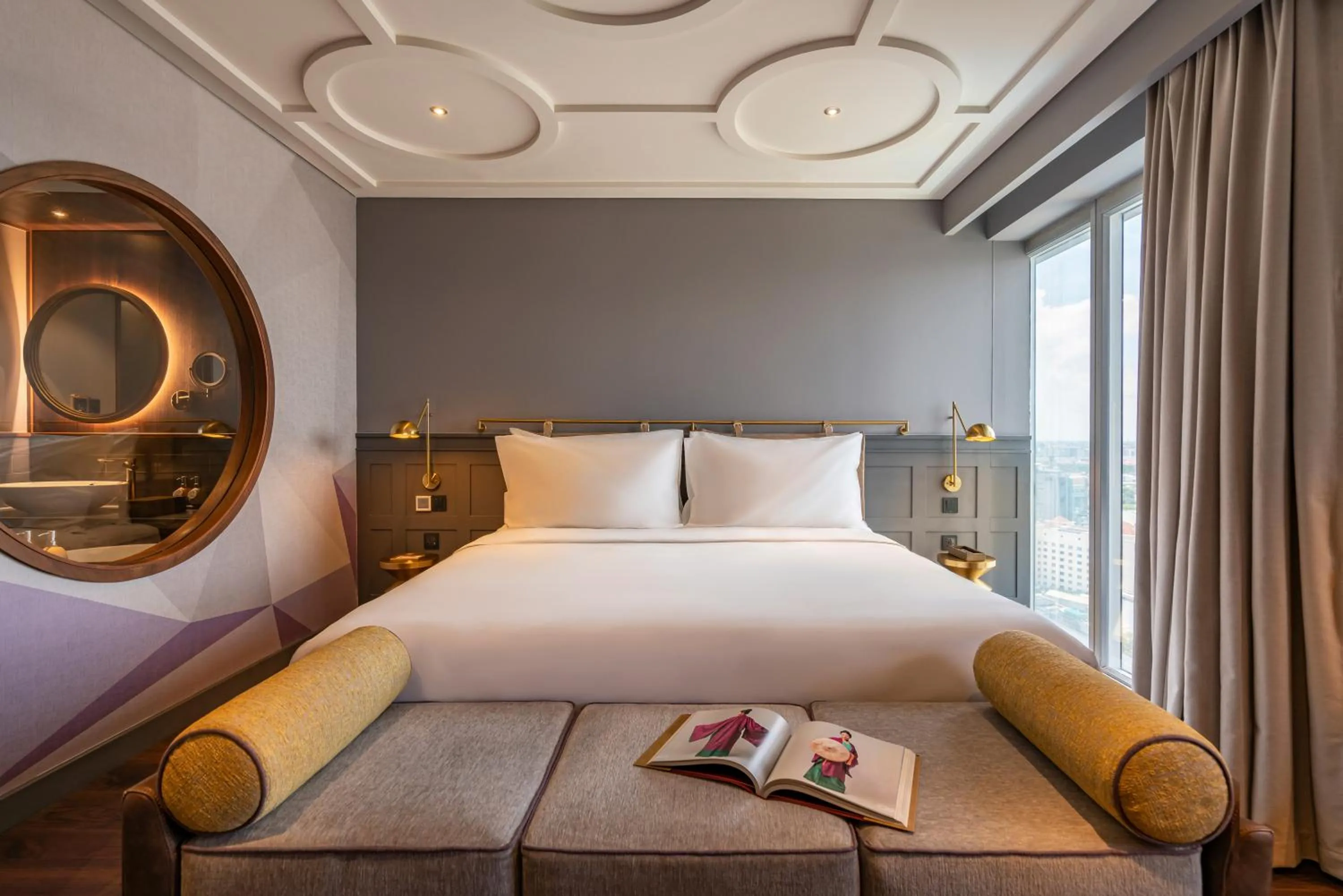 Bedroom, Bed in Fusion Original Saigon Centre