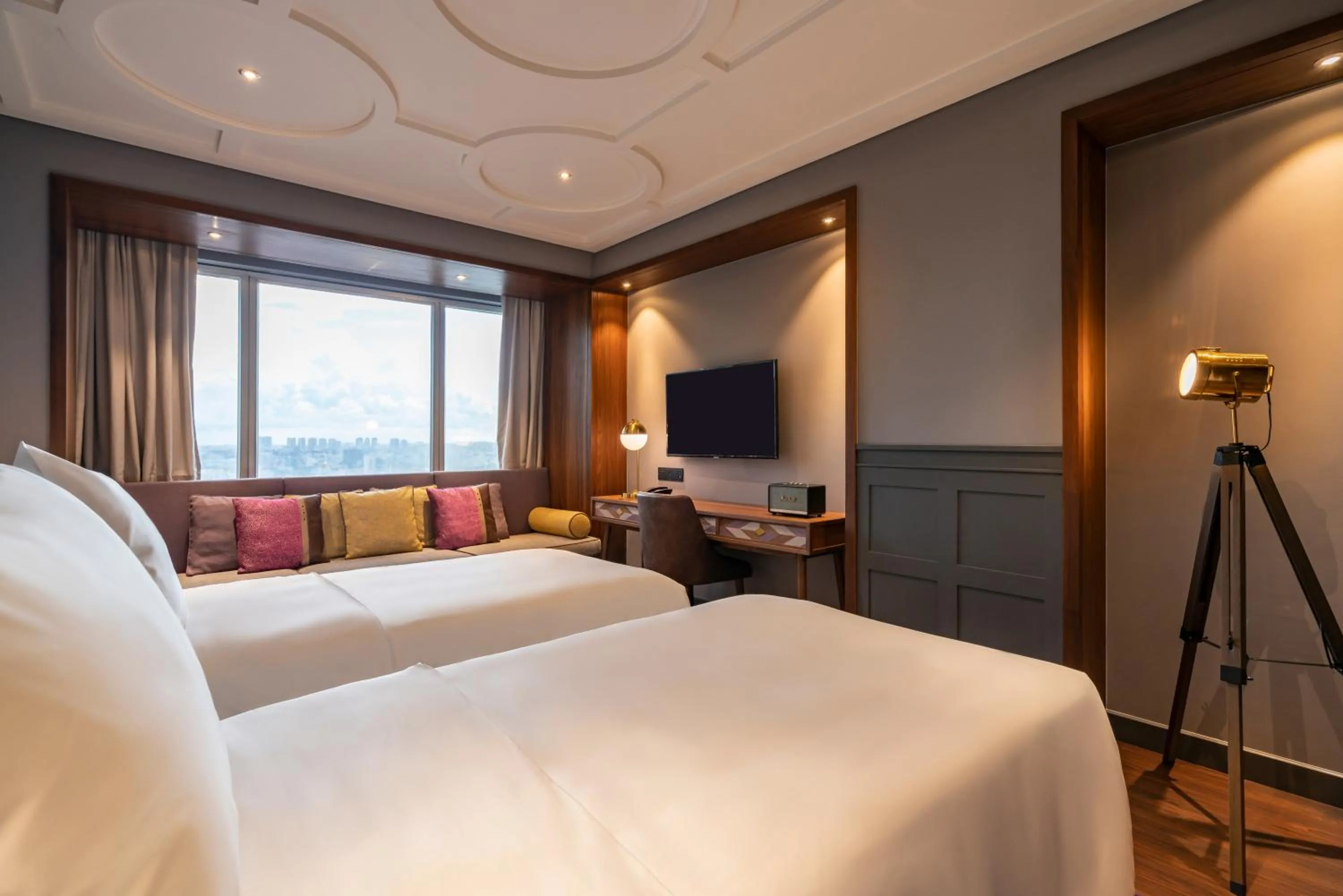 Bedroom, Bed in Fusion Original Saigon Centre