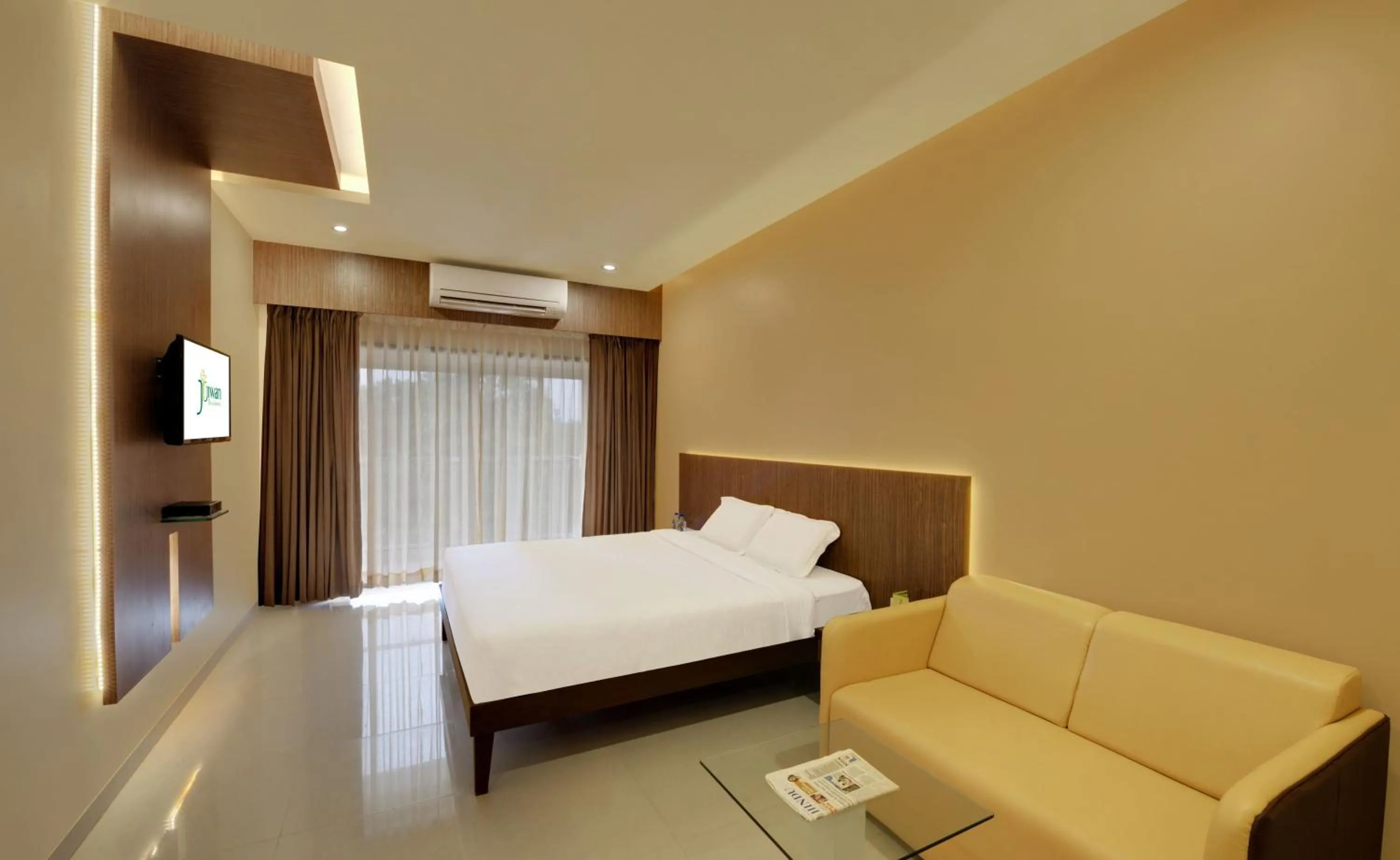 Bed in Hotel Fortune