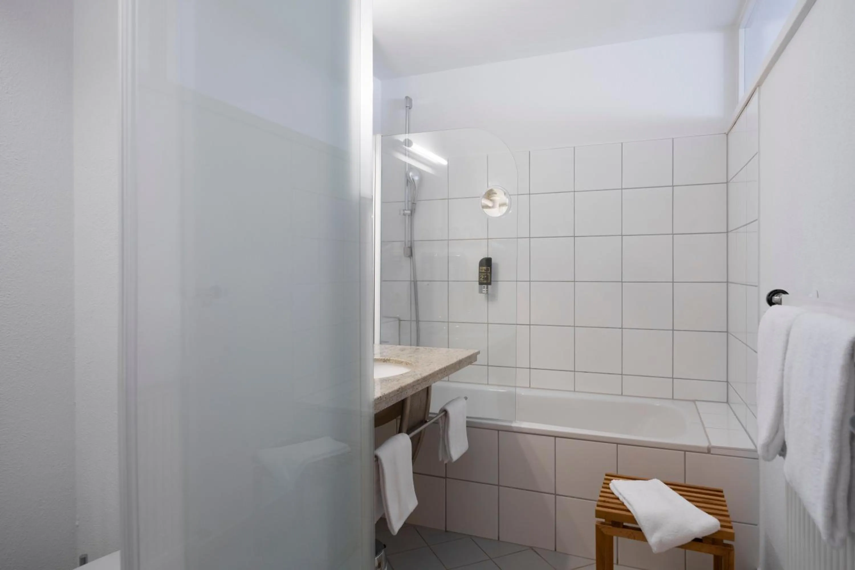 Shower in Bike- und Ferienhotel Freiburg