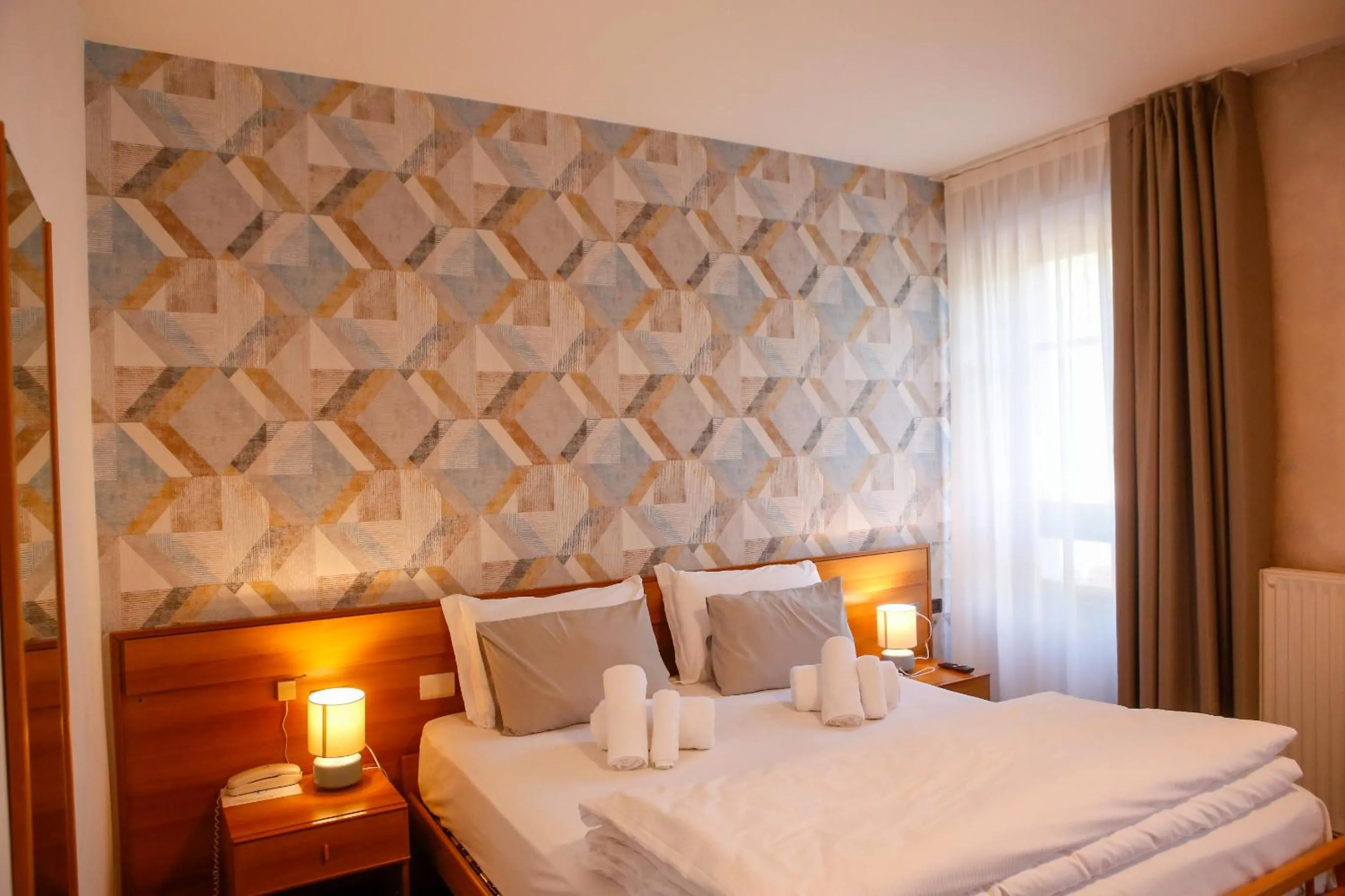 Bedroom, Bed in Hotel Lido