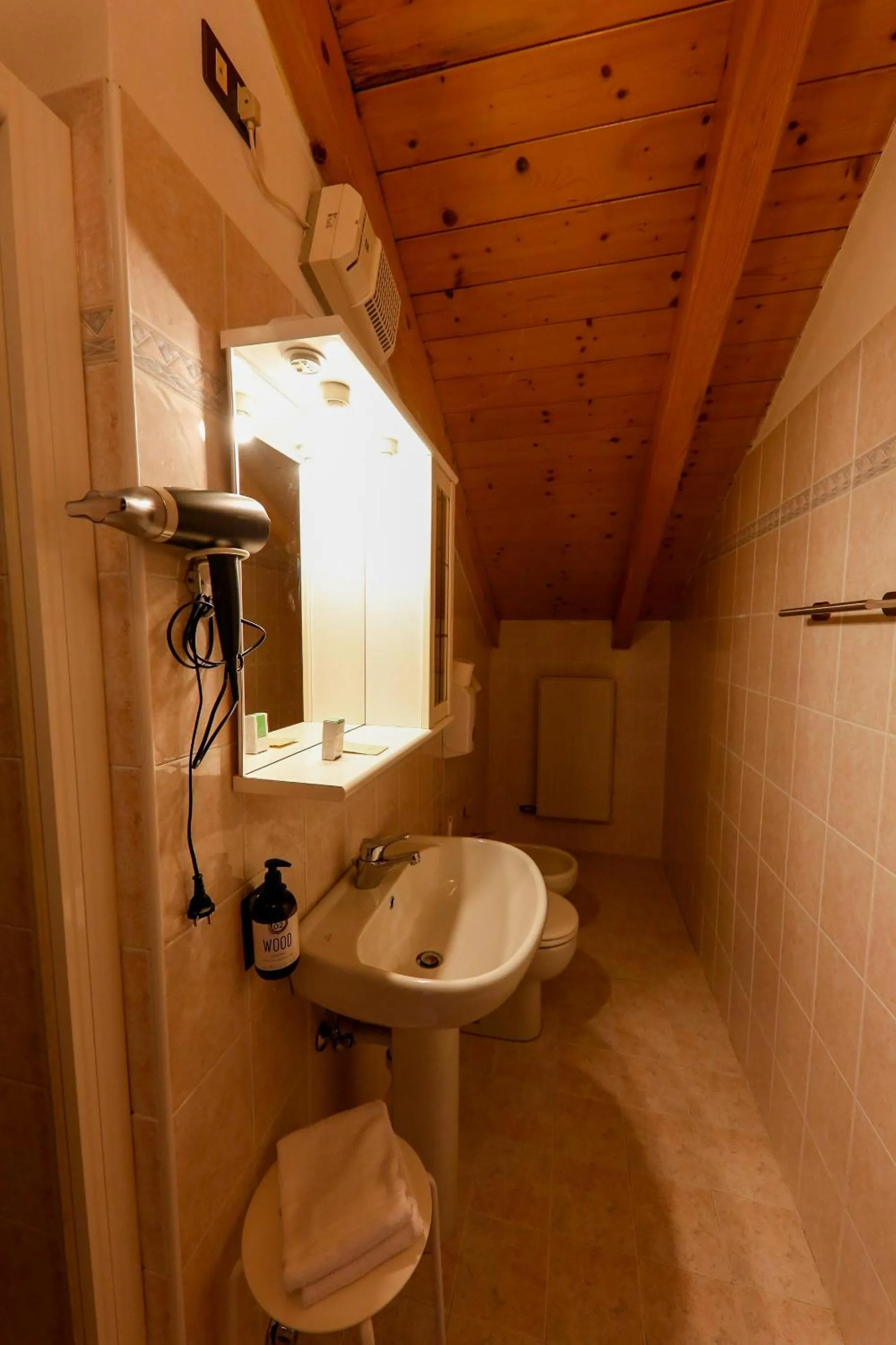 Shower in Hotel Lido
