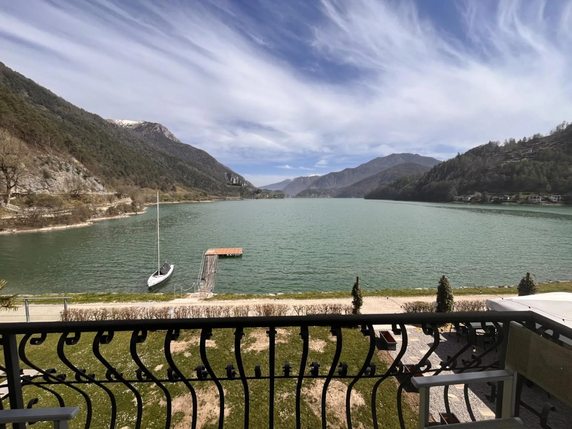 Lake view in Hotel Lido