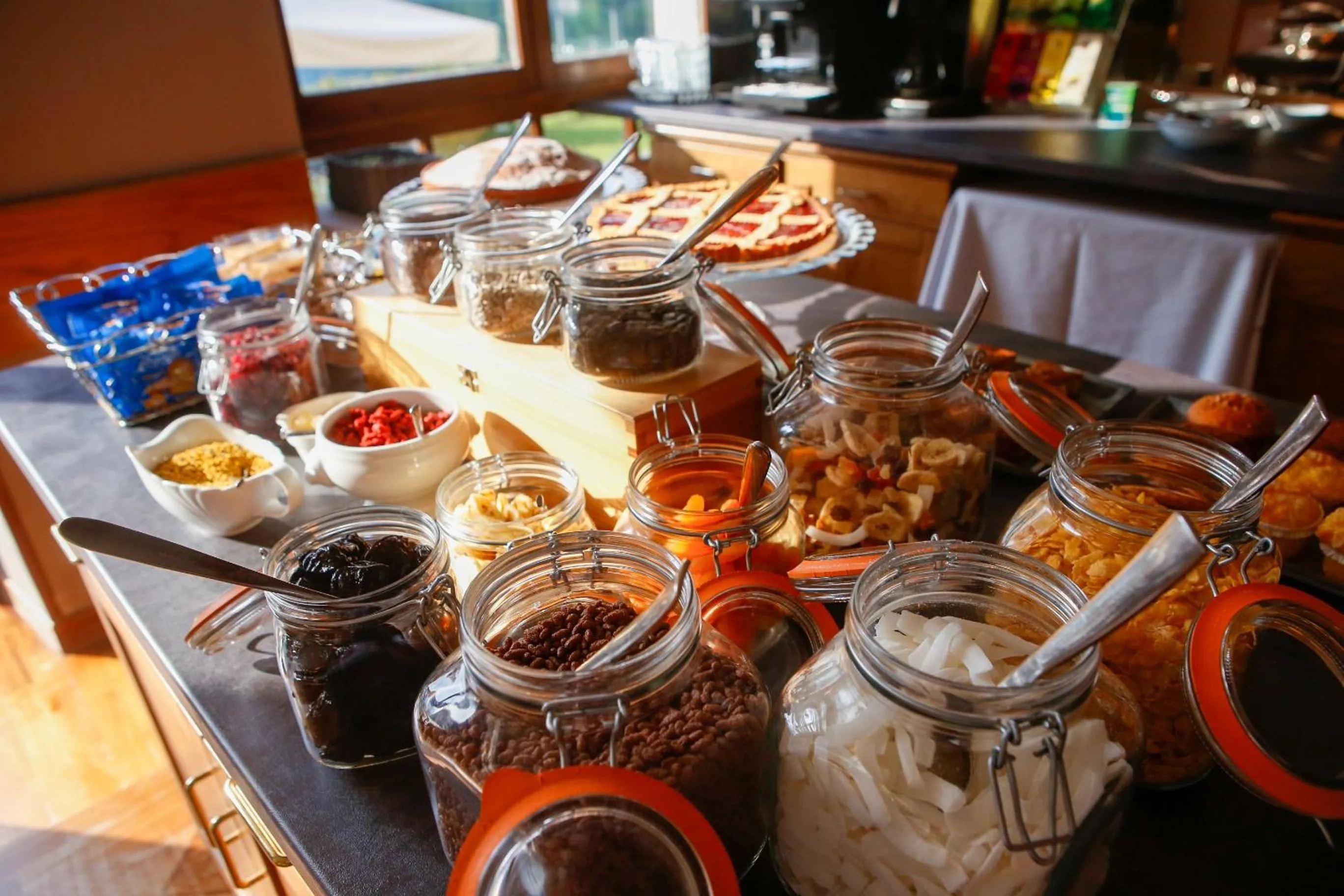 Buffet breakfast in Hotel Lido