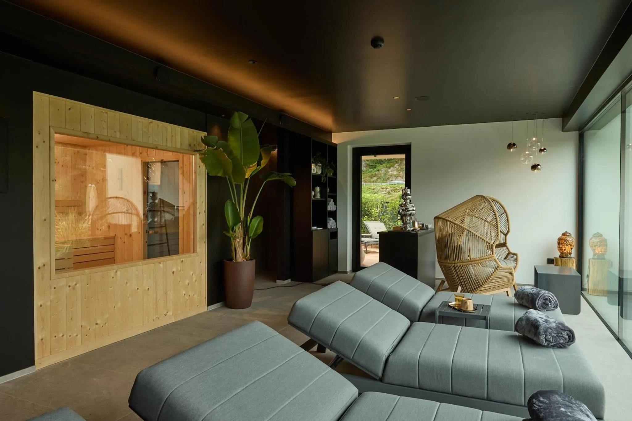 Sauna in Hotel Lido