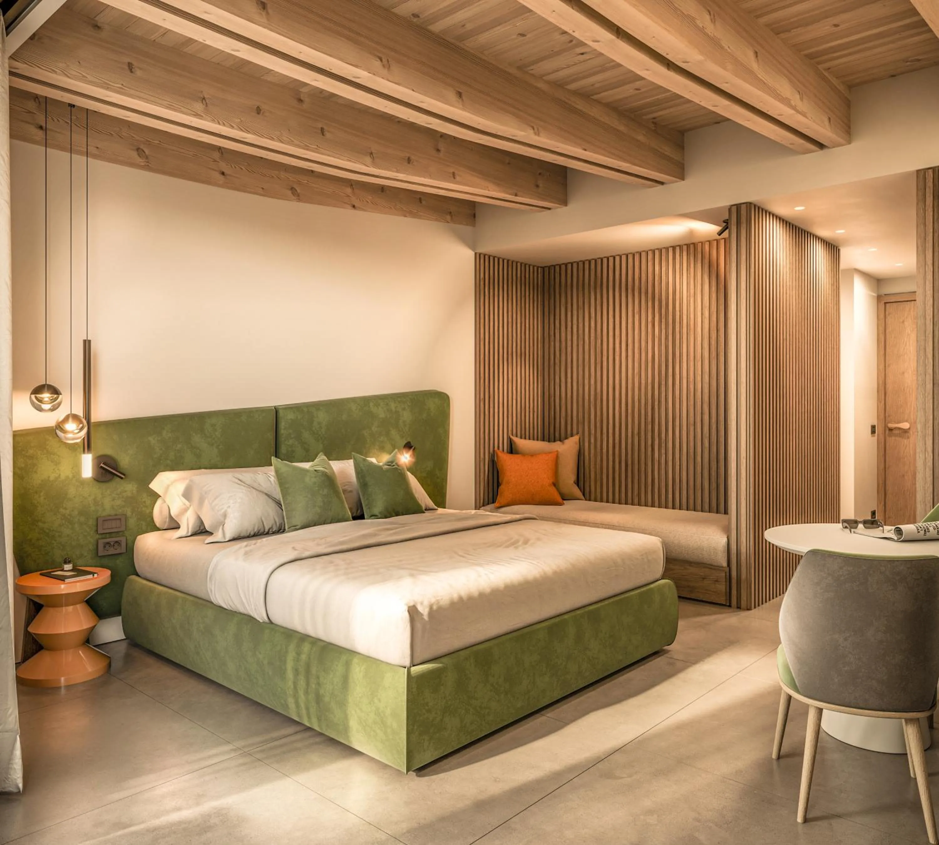 Bedroom, Bed in Hotel Lido