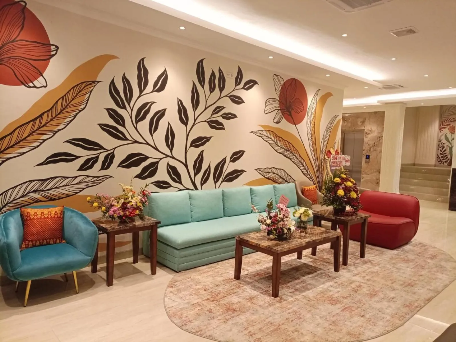 Lobby or reception in Kesuma Front One Boutique Palembang