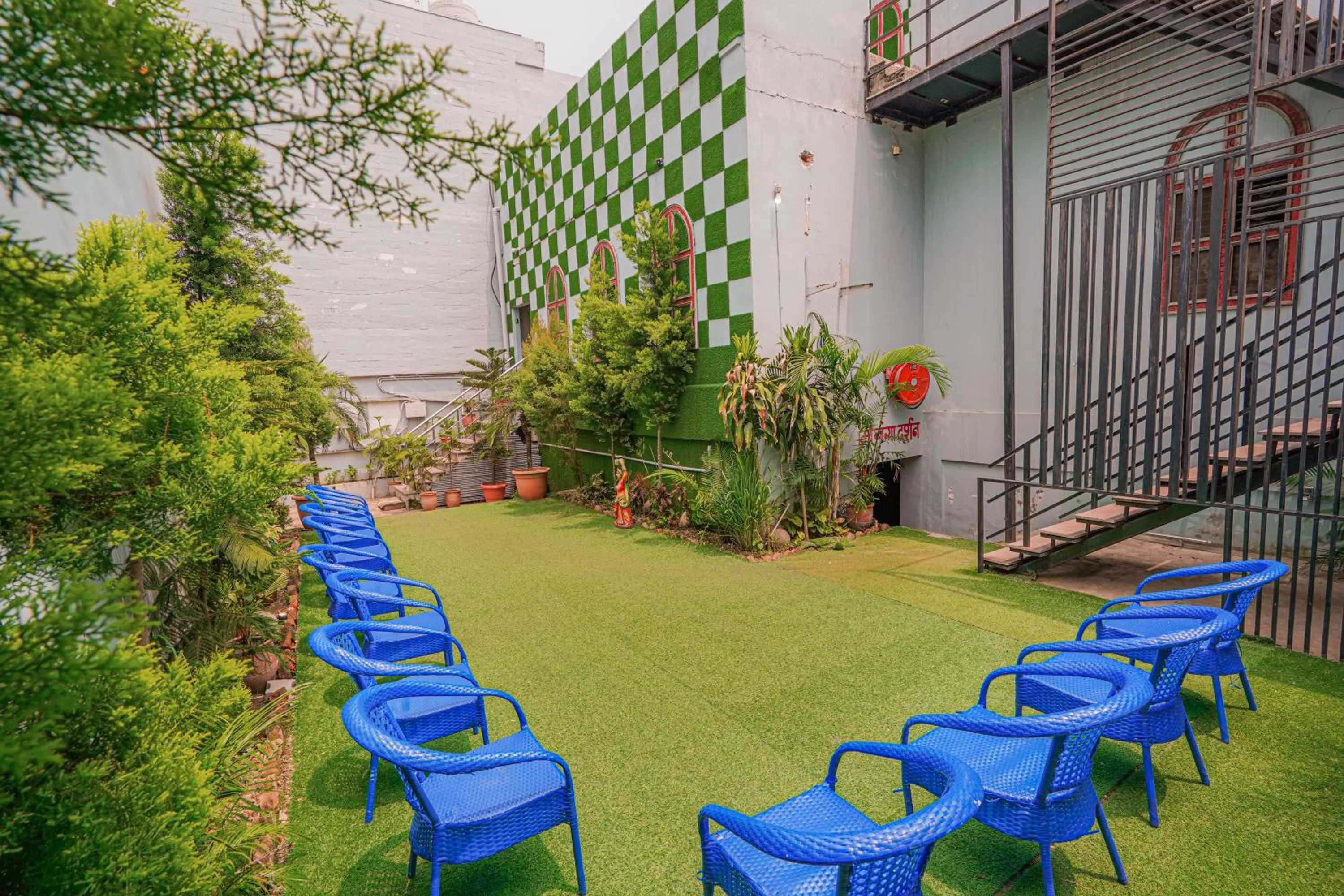 Patio in The Naga Rishikesh