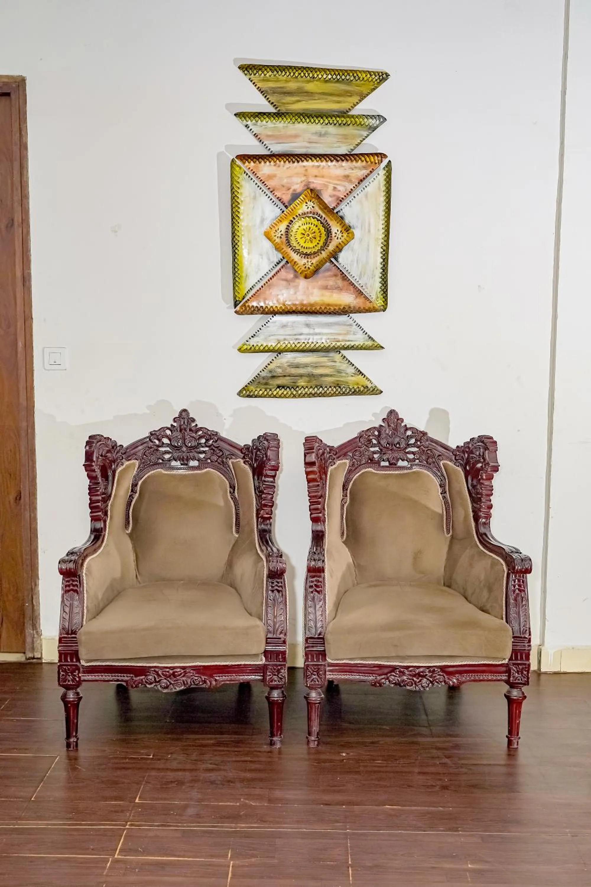 Living room in The Naga Rishikesh