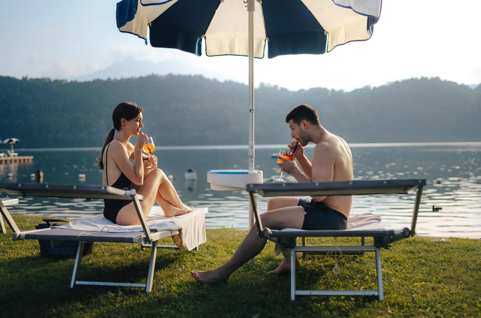 Beach in Parc Hotel Du Lac