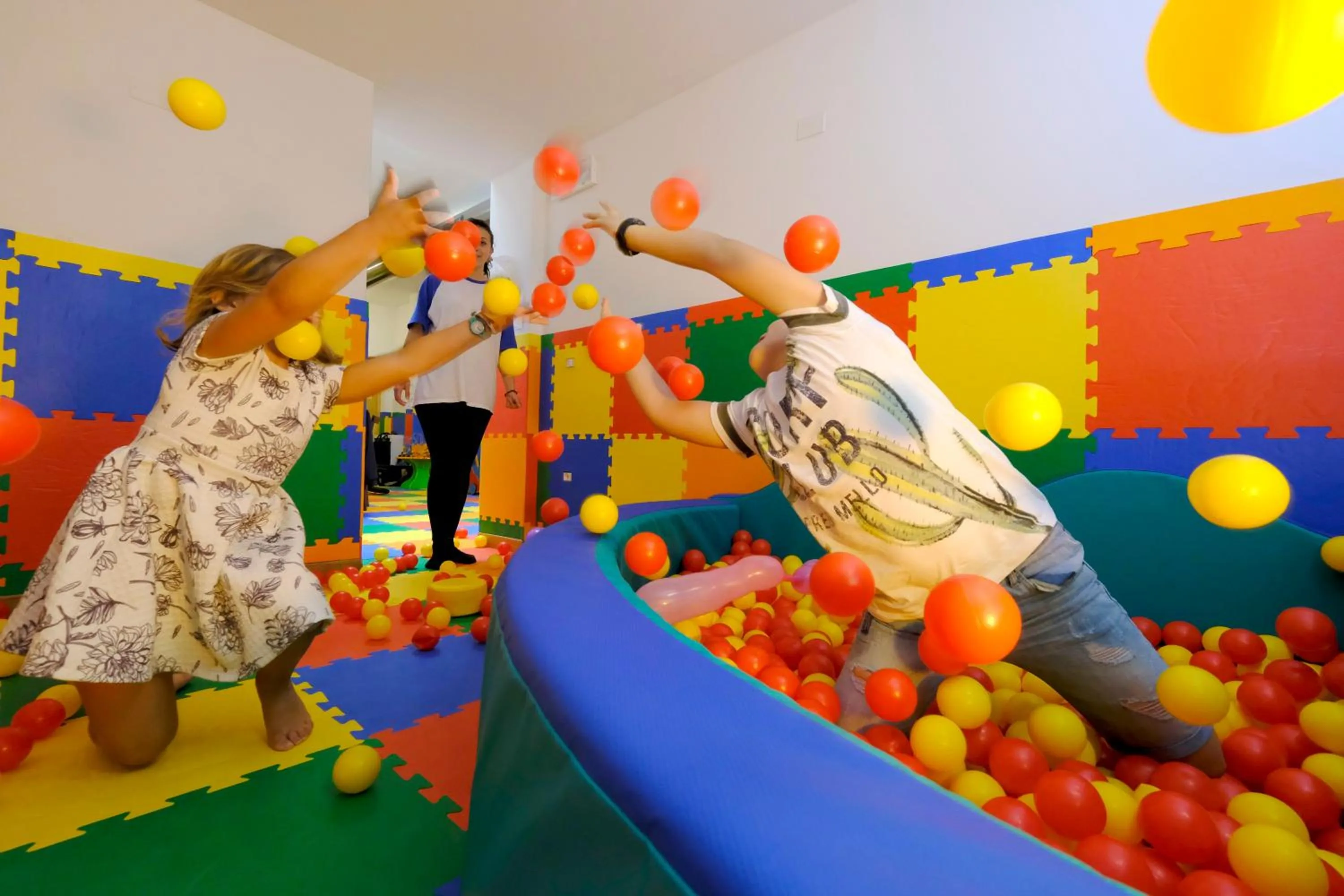 Children play ground in Parc Hotel Du Lac
