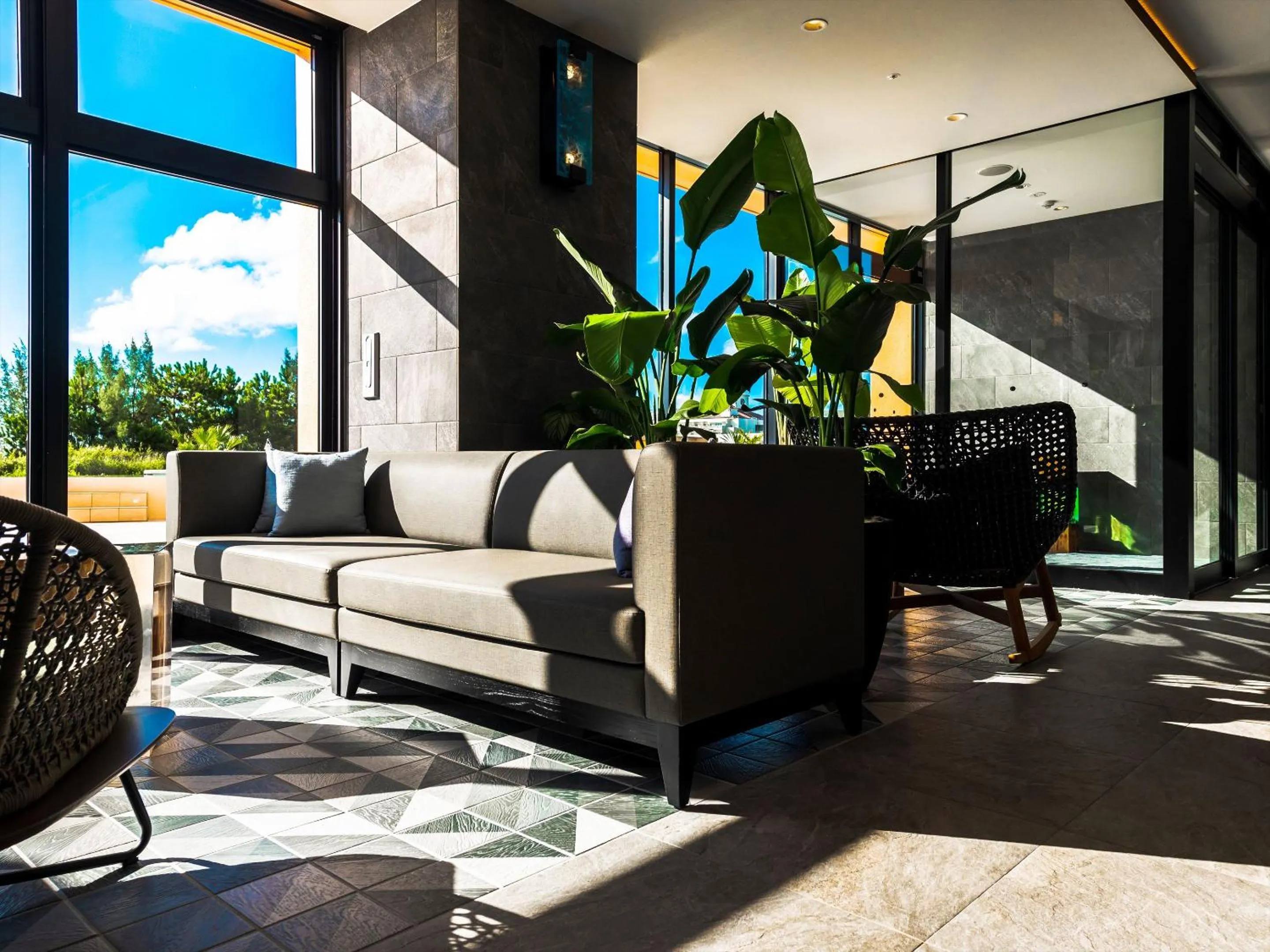 Lobby or reception in AQUASENSE Hotel & Resort