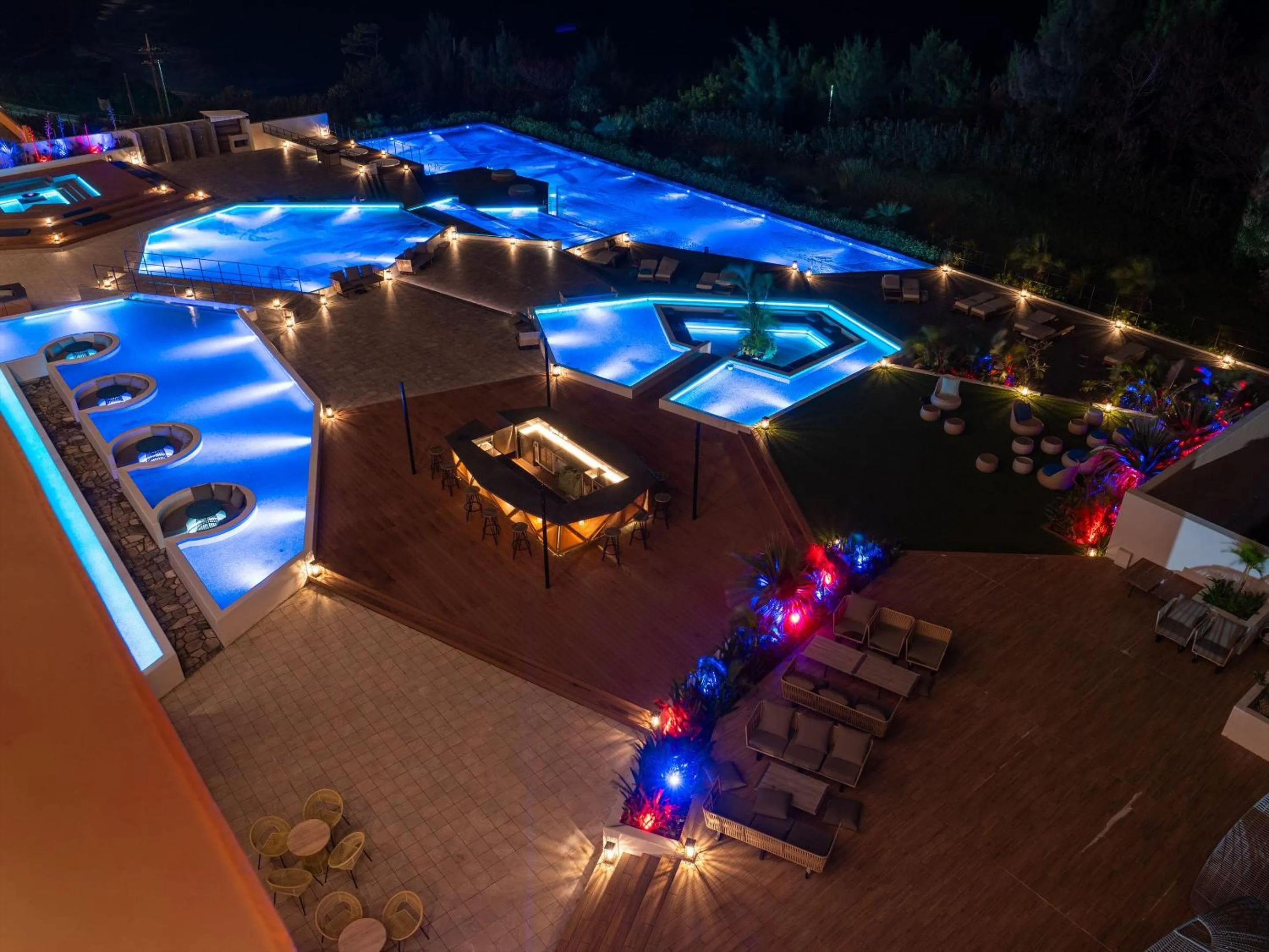 Pool view in AQUASENSE Hotel & Resort