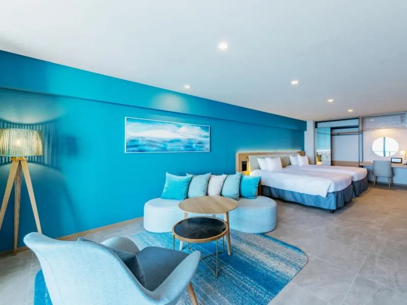 Bed in AQUASENSE Hotel & Resort