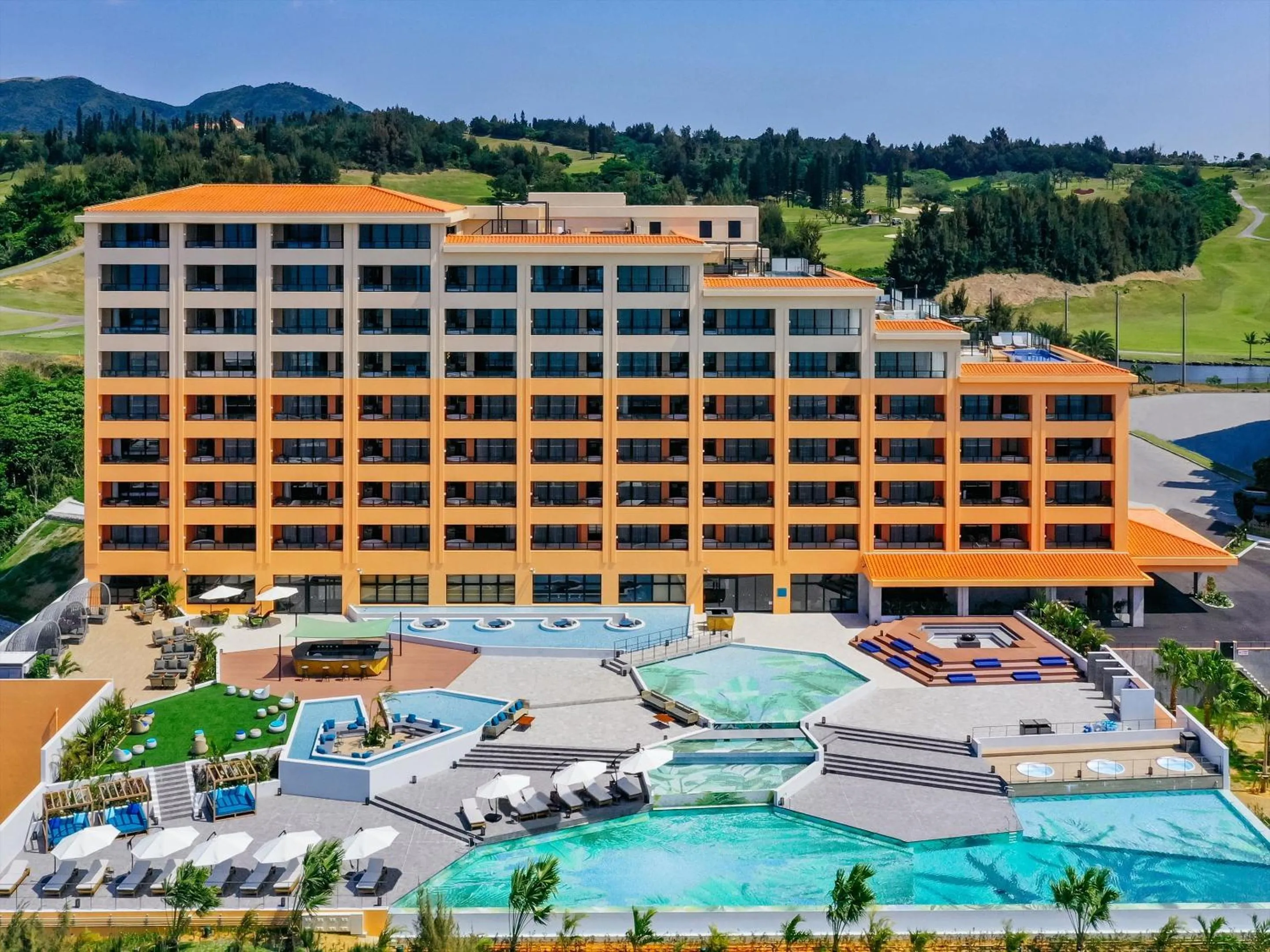 Property building in AQUASENSE Hotel & Resort