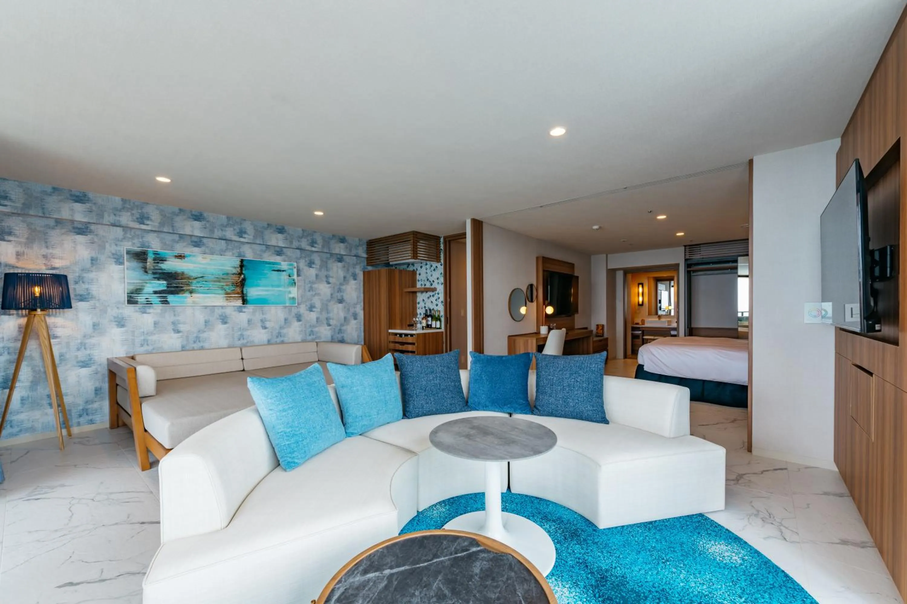 Living room in AQUASENSE Hotel & Resort