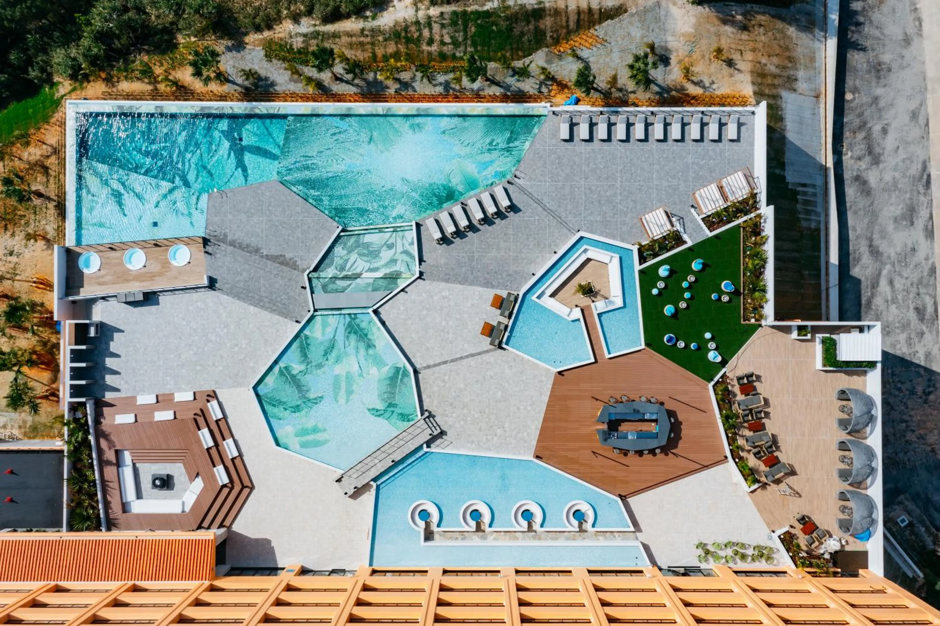 Swimming pool in AQUASENSE Hotel & Resort