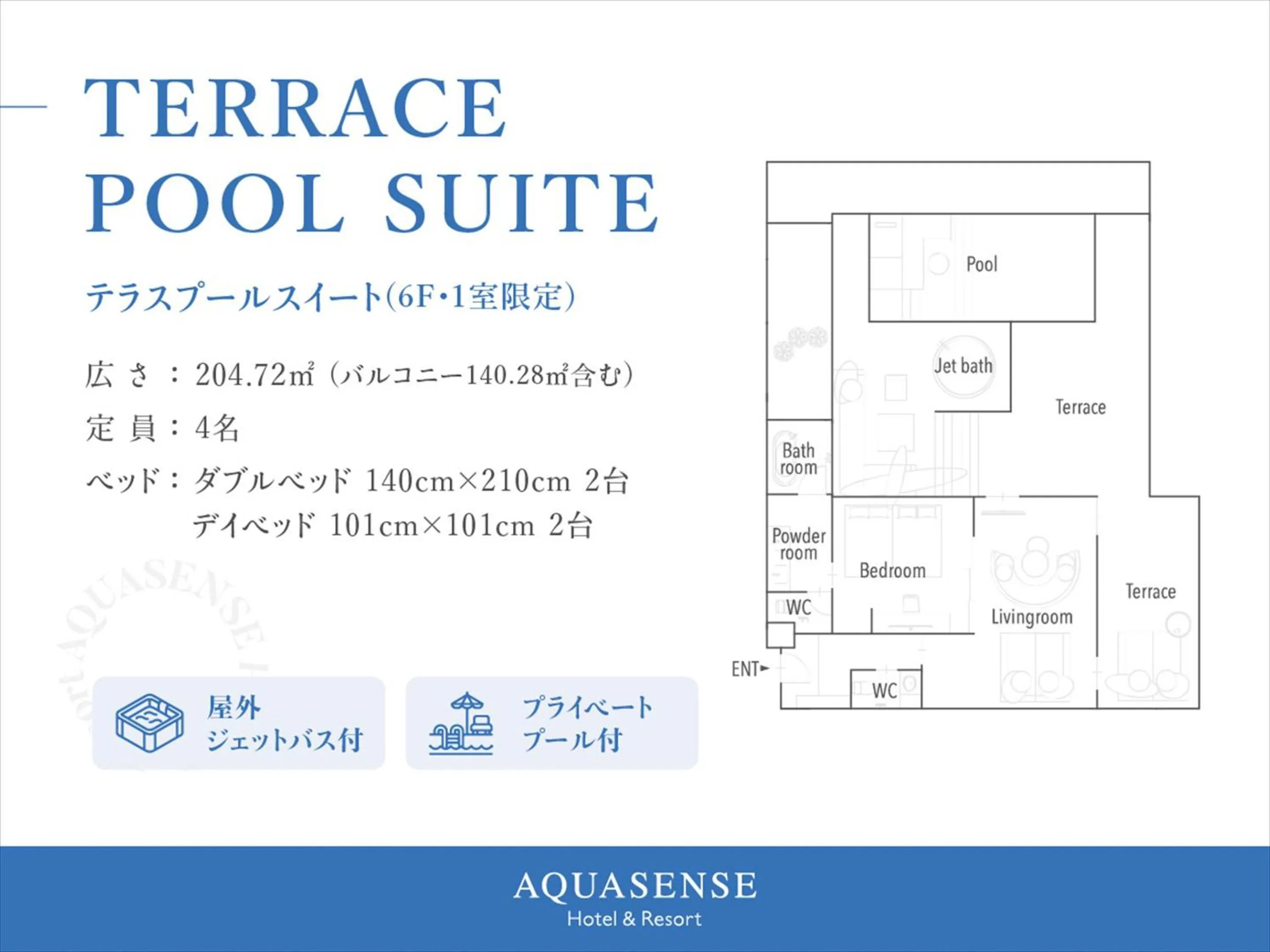 Photo of the whole room in AQUASENSE Hotel & Resort