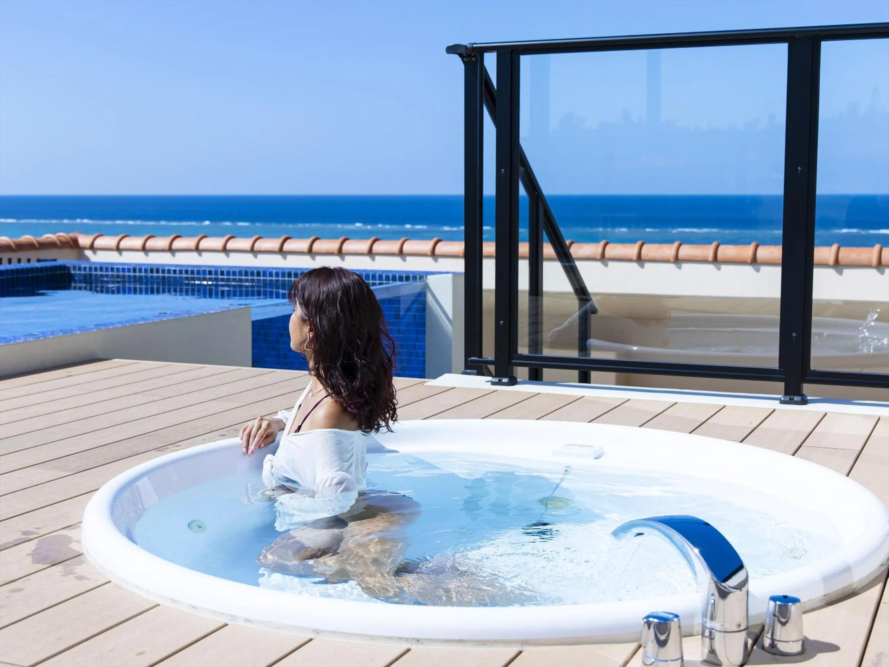 Balcony/Terrace in AQUASENSE Hotel & Resort