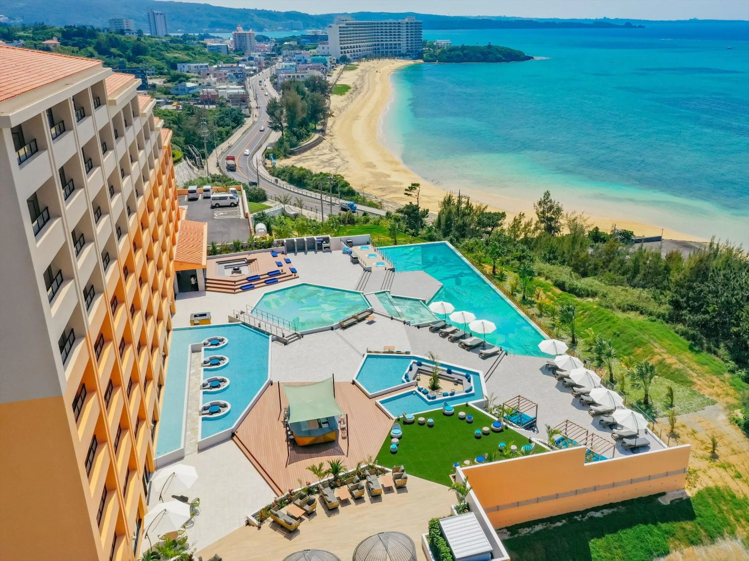 Property building in AQUASENSE Hotel & Resort