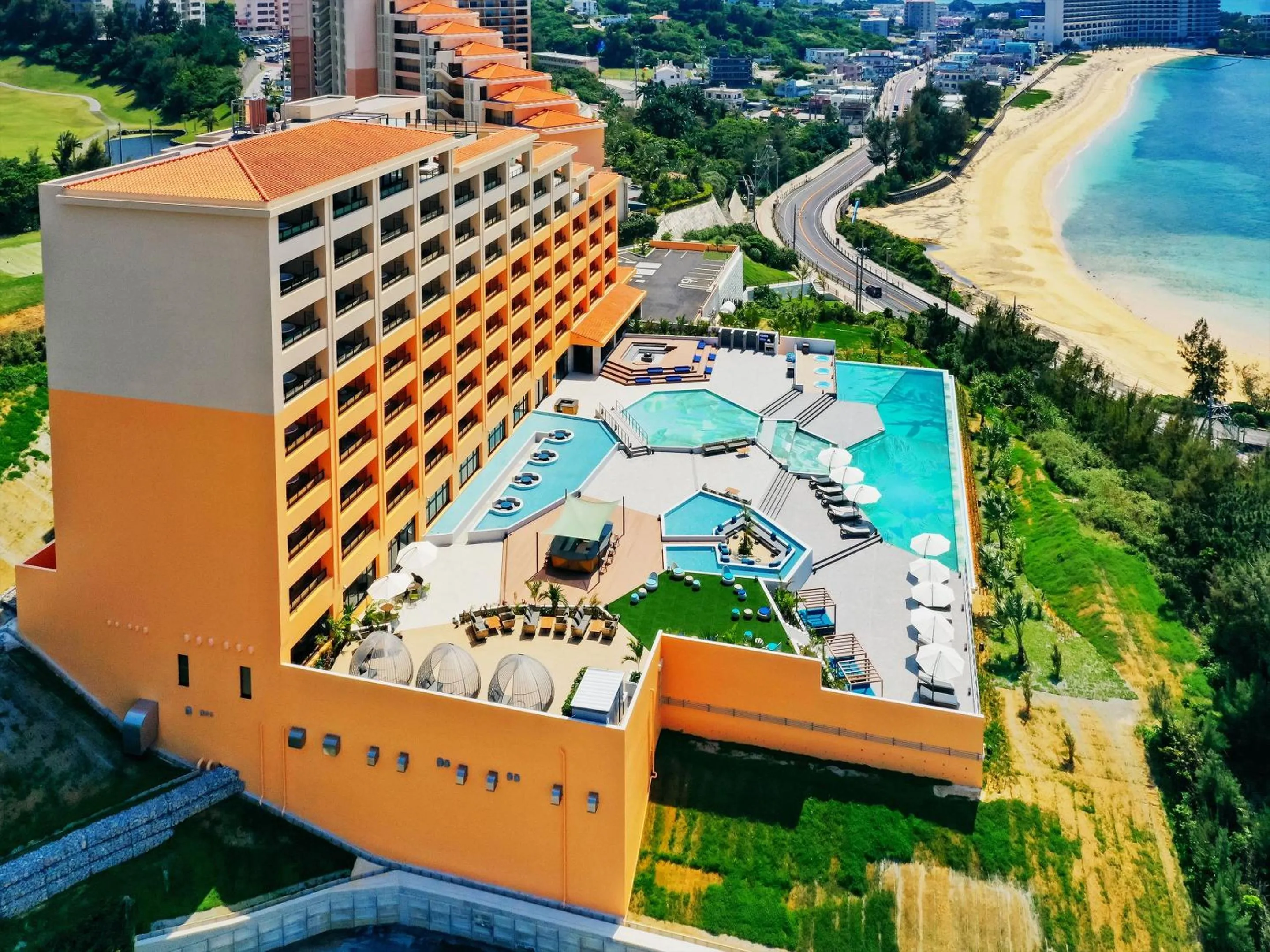 Property building in AQUASENSE Hotel & Resort