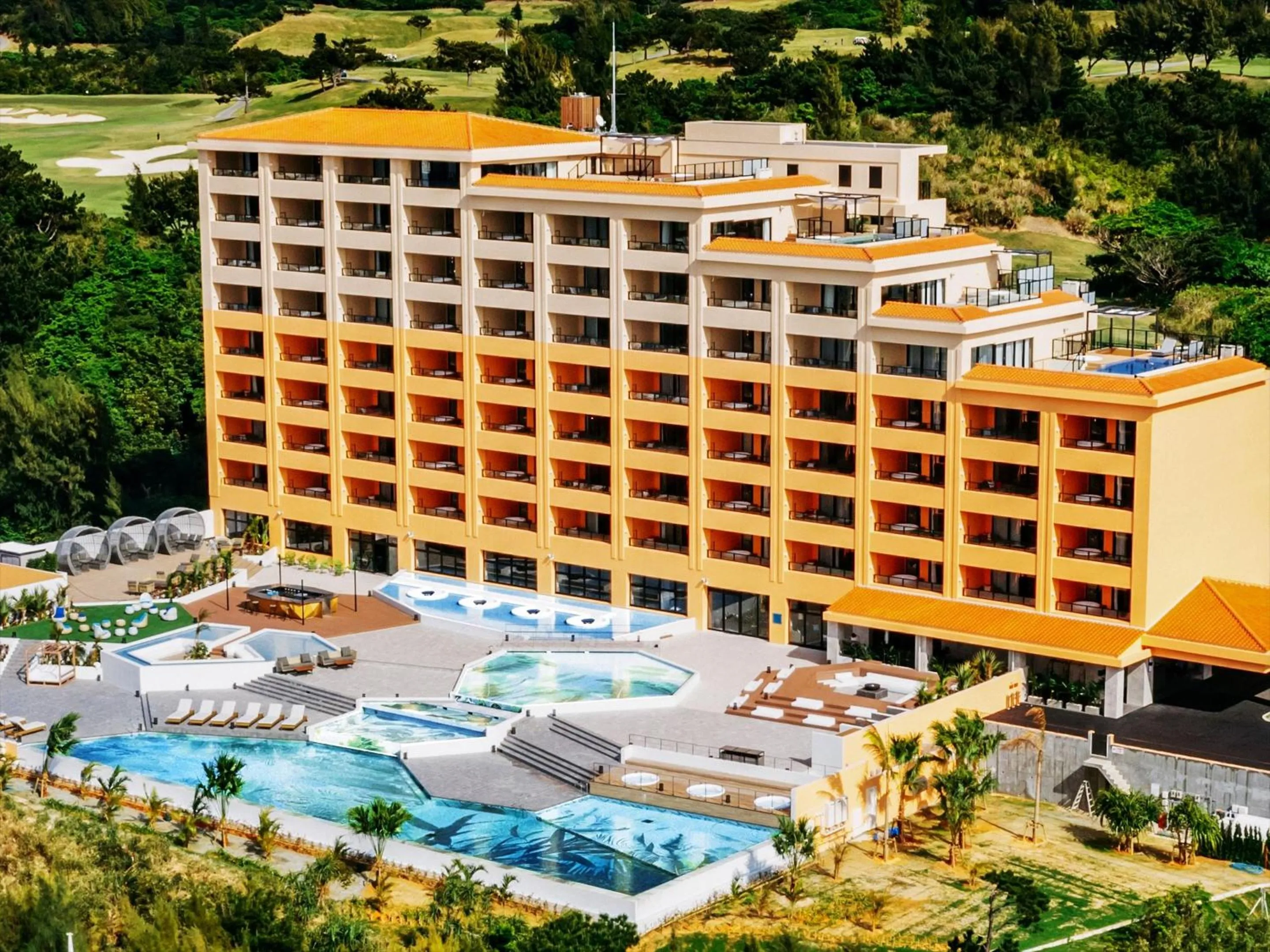 Property building in AQUASENSE Hotel & Resort