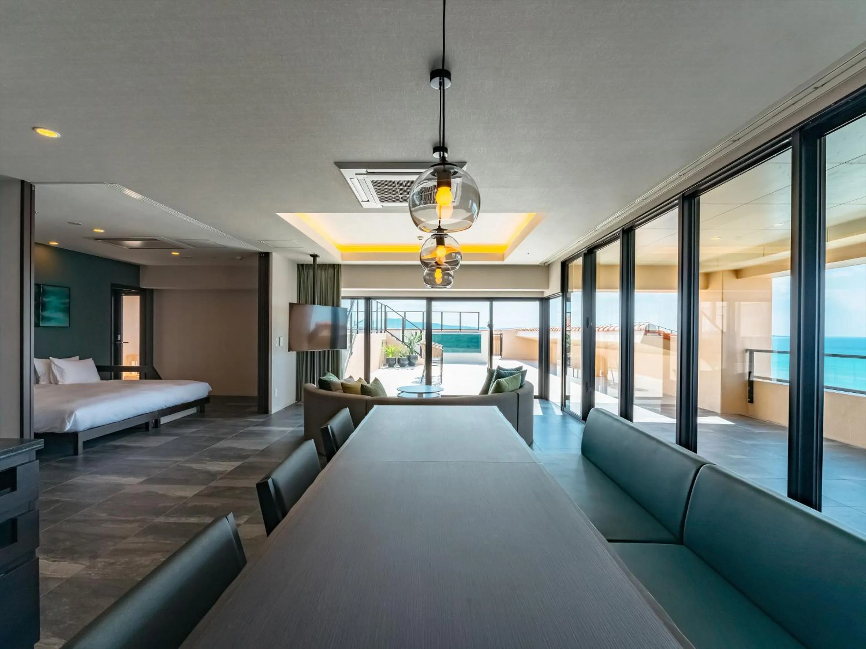 Living room in AQUASENSE Hotel & Resort