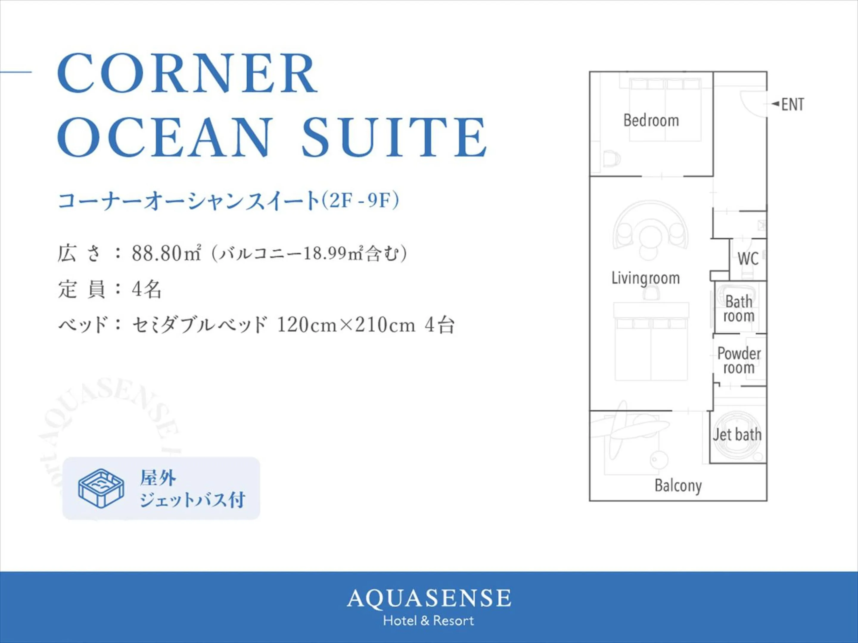 Photo of the whole room in AQUASENSE Hotel & Resort