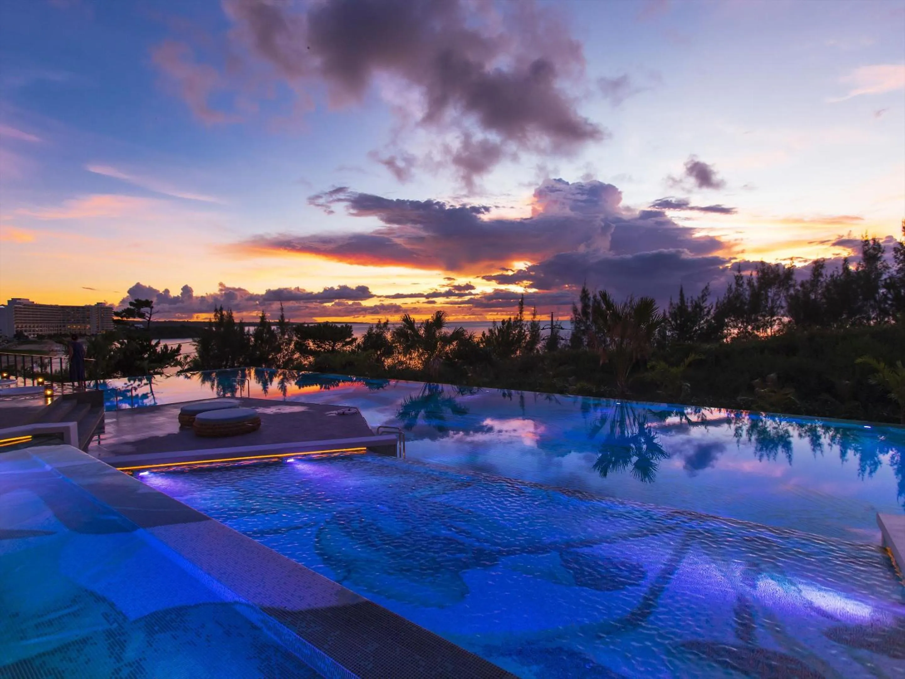 Sunset in AQUASENSE Hotel & Resort