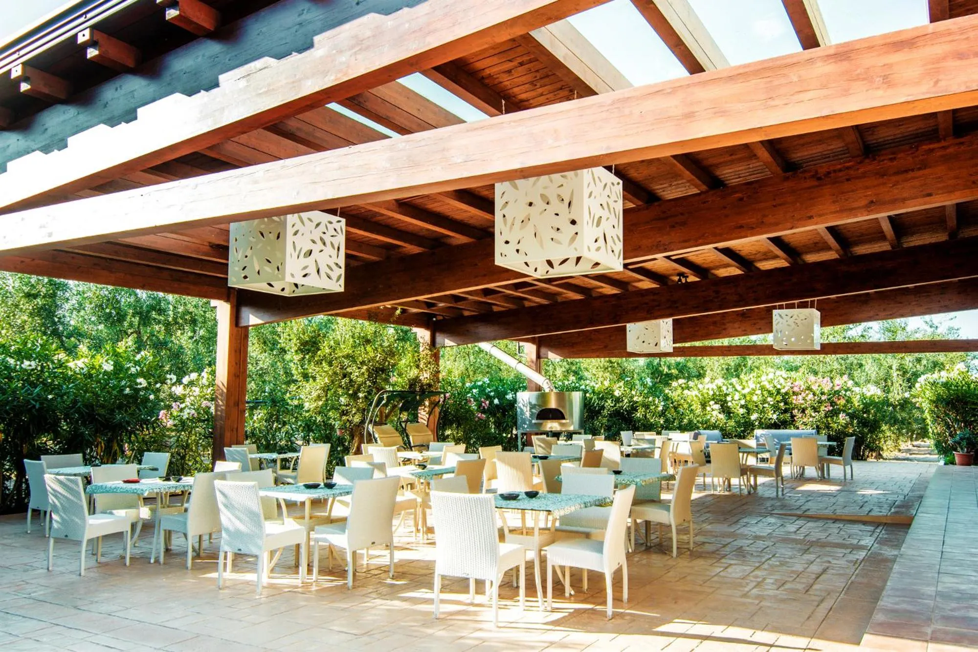 Restaurant/places to eat in Giardino Degli Ulivi Resort Masseria