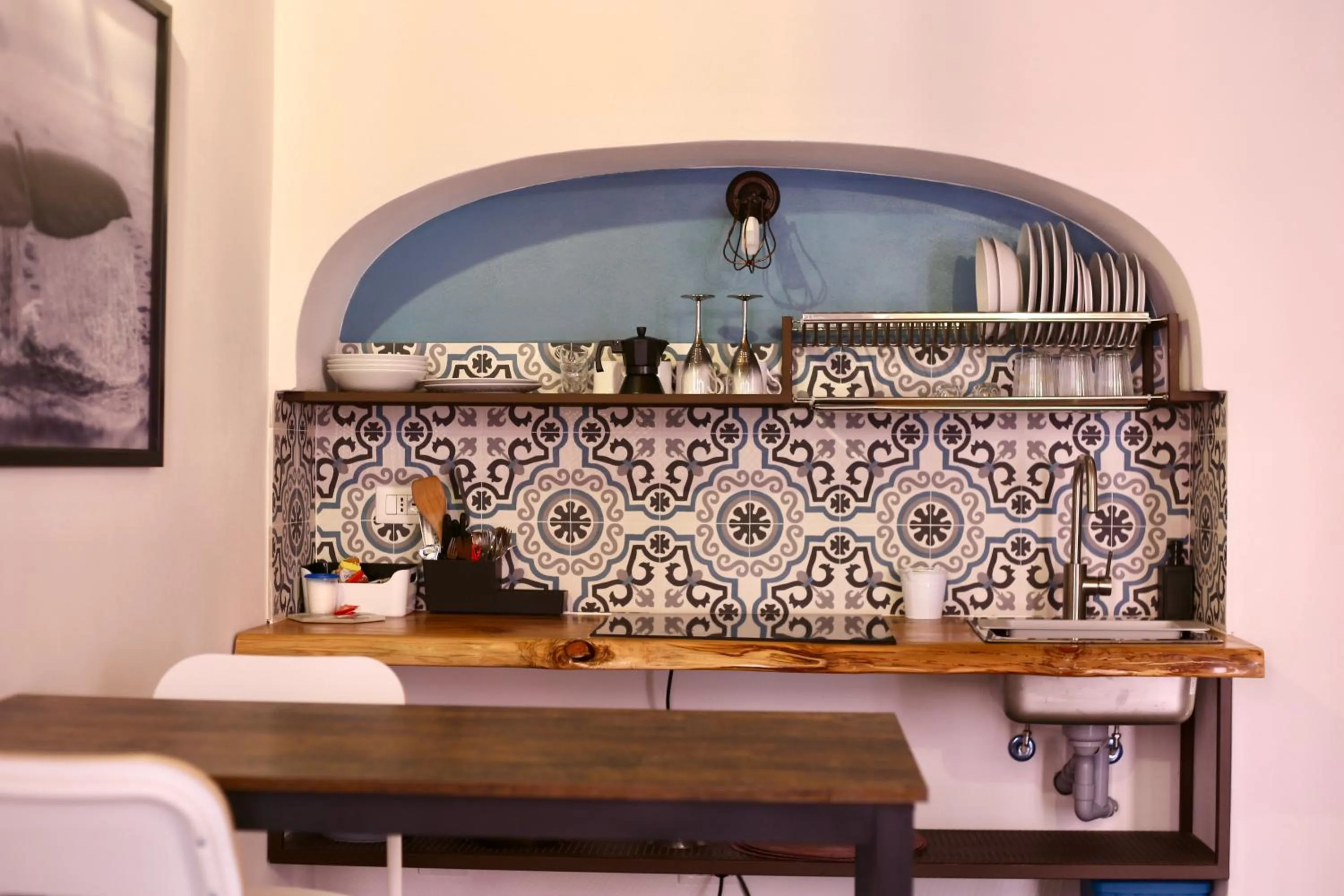 Kitchen or kitchenette in Guest house Le due lagune