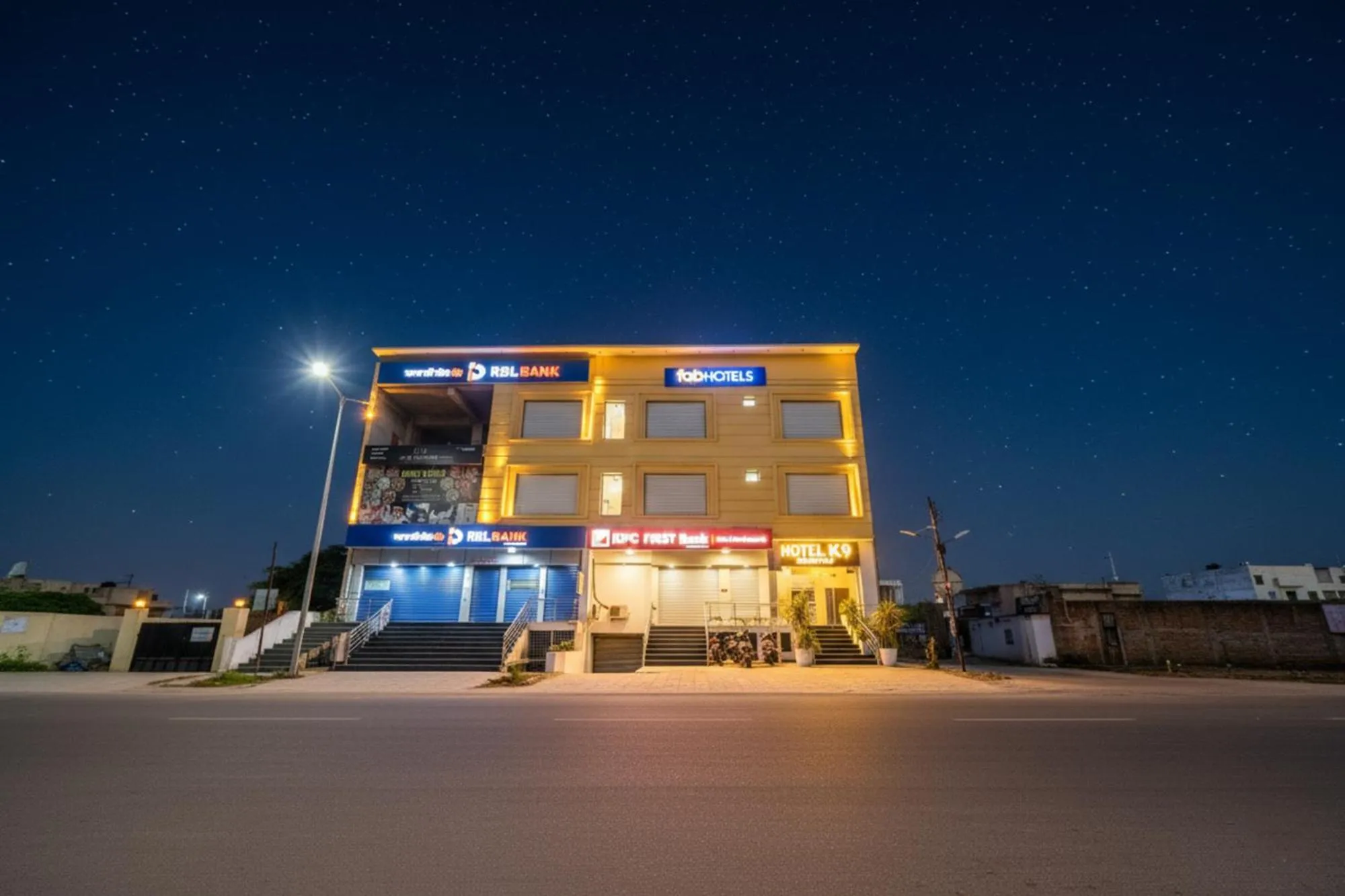 Property building in FabHotel Prime K9 Regency