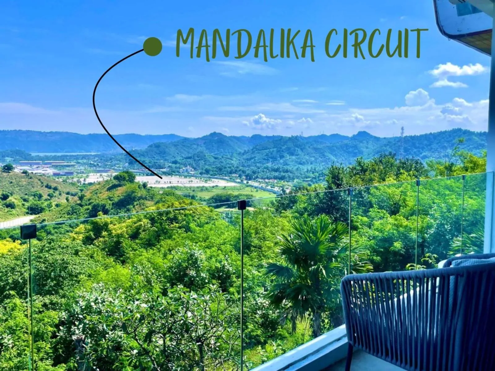 View (from property/room) in Truntum Boutique Mandalika