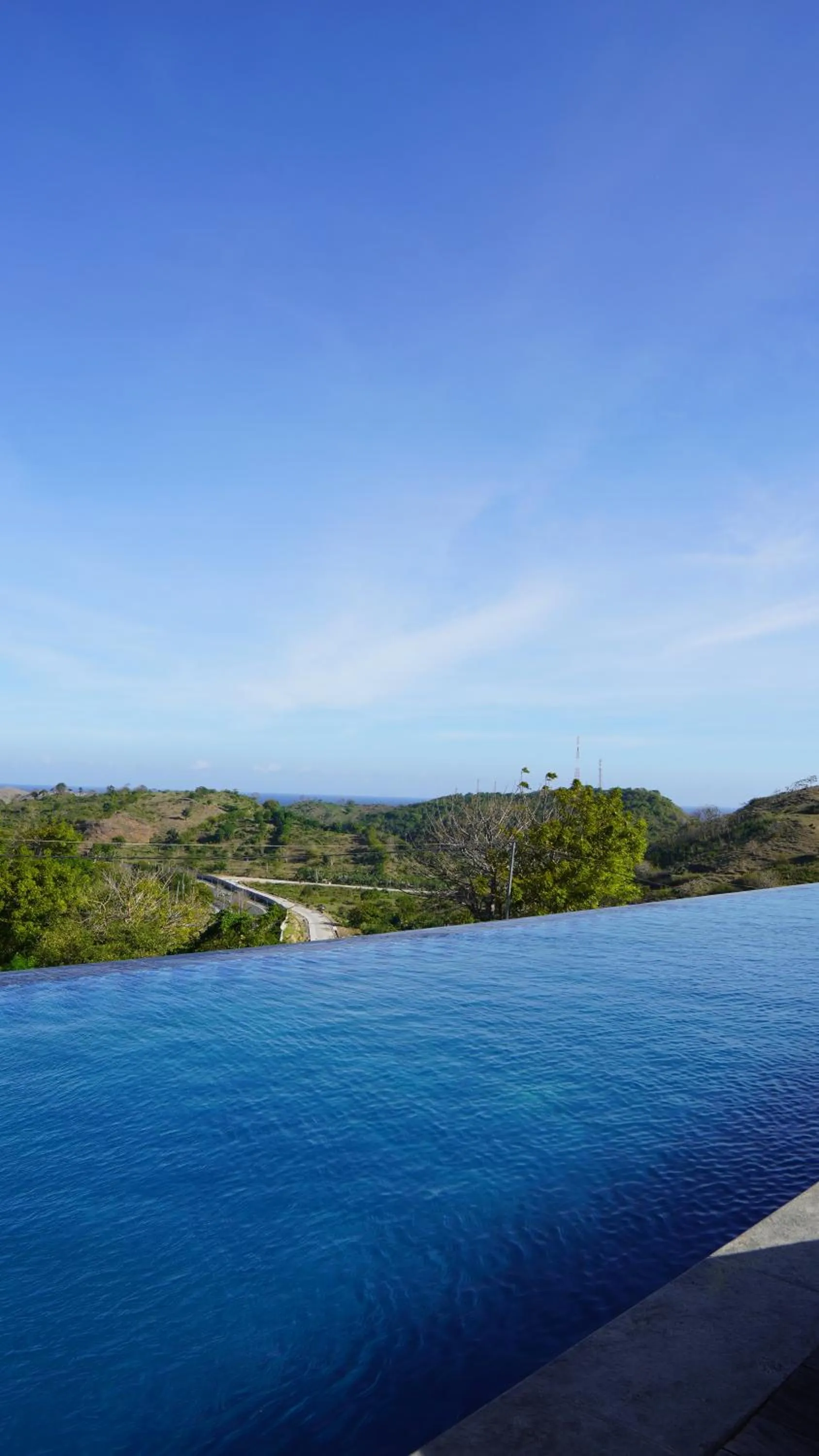 Mountain view in Truntum Boutique Mandalika