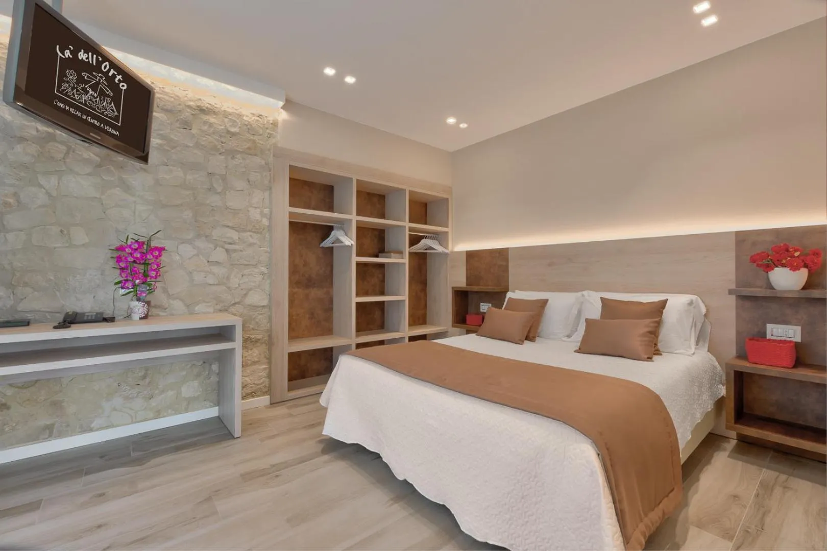 Bed in Cà dell'Orto Rooms & Apartments