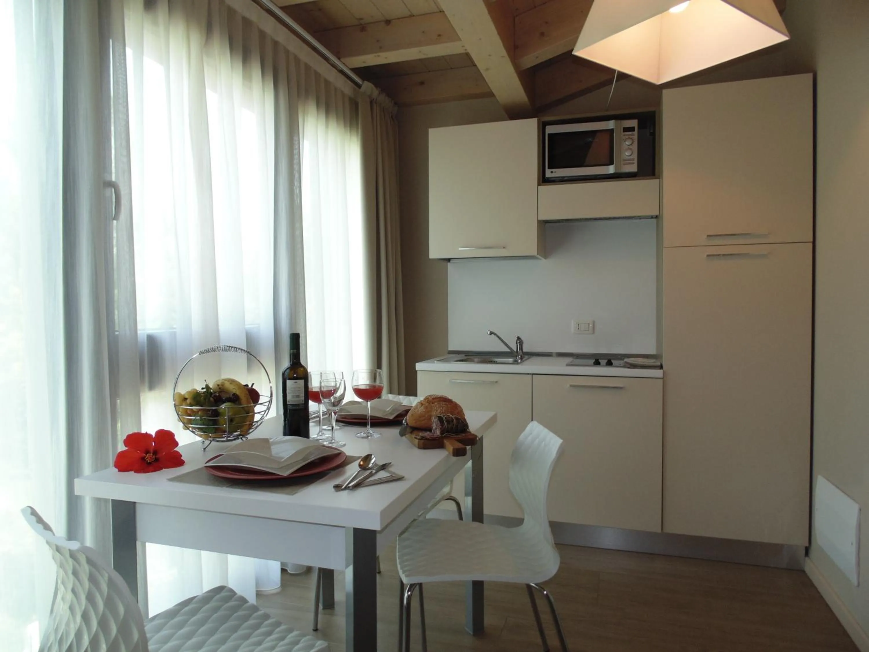 Kitchen or kitchenette in Cà dell'Orto Rooms & Apartments