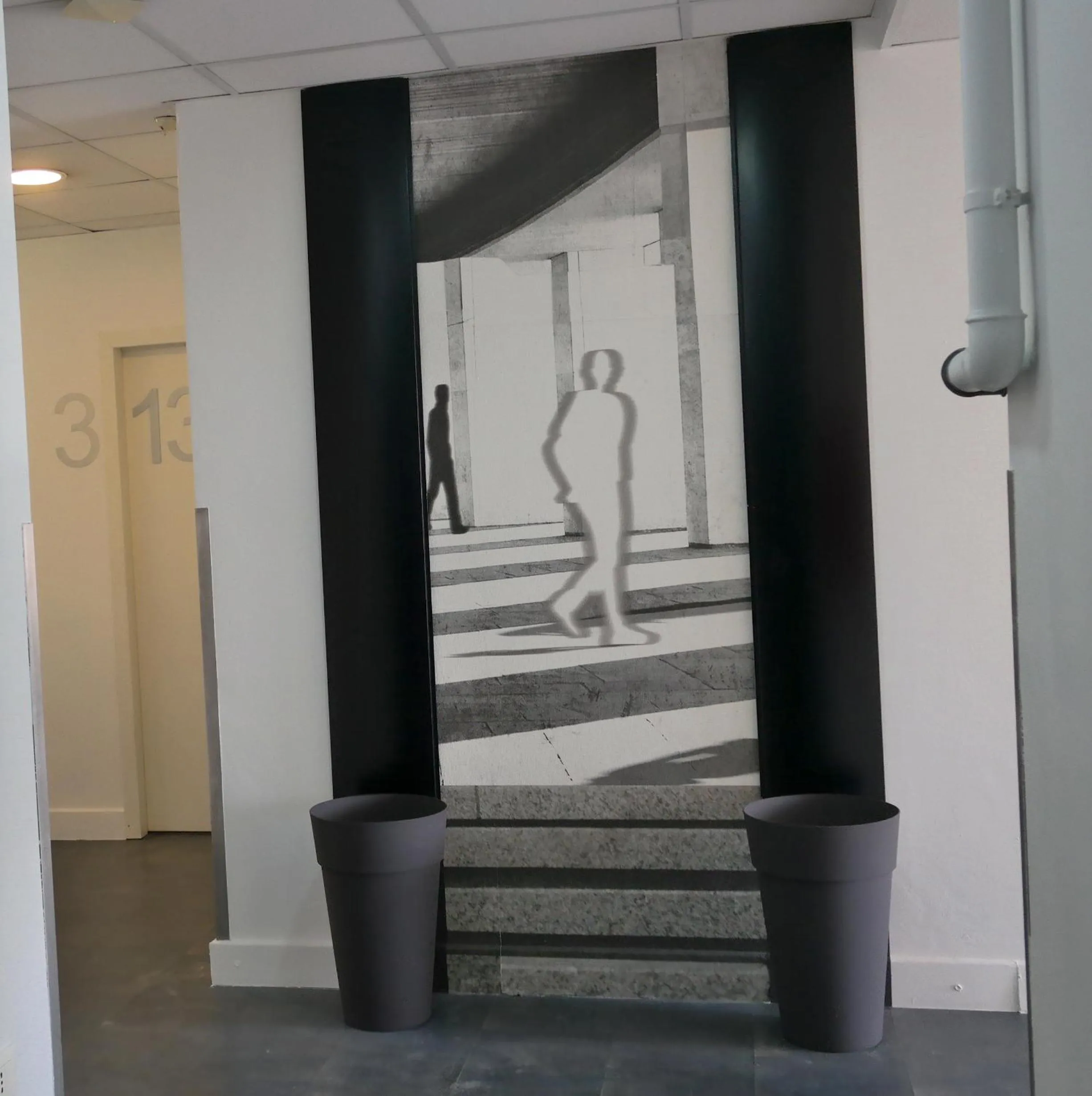 Decorative detail in Hotel Mondial