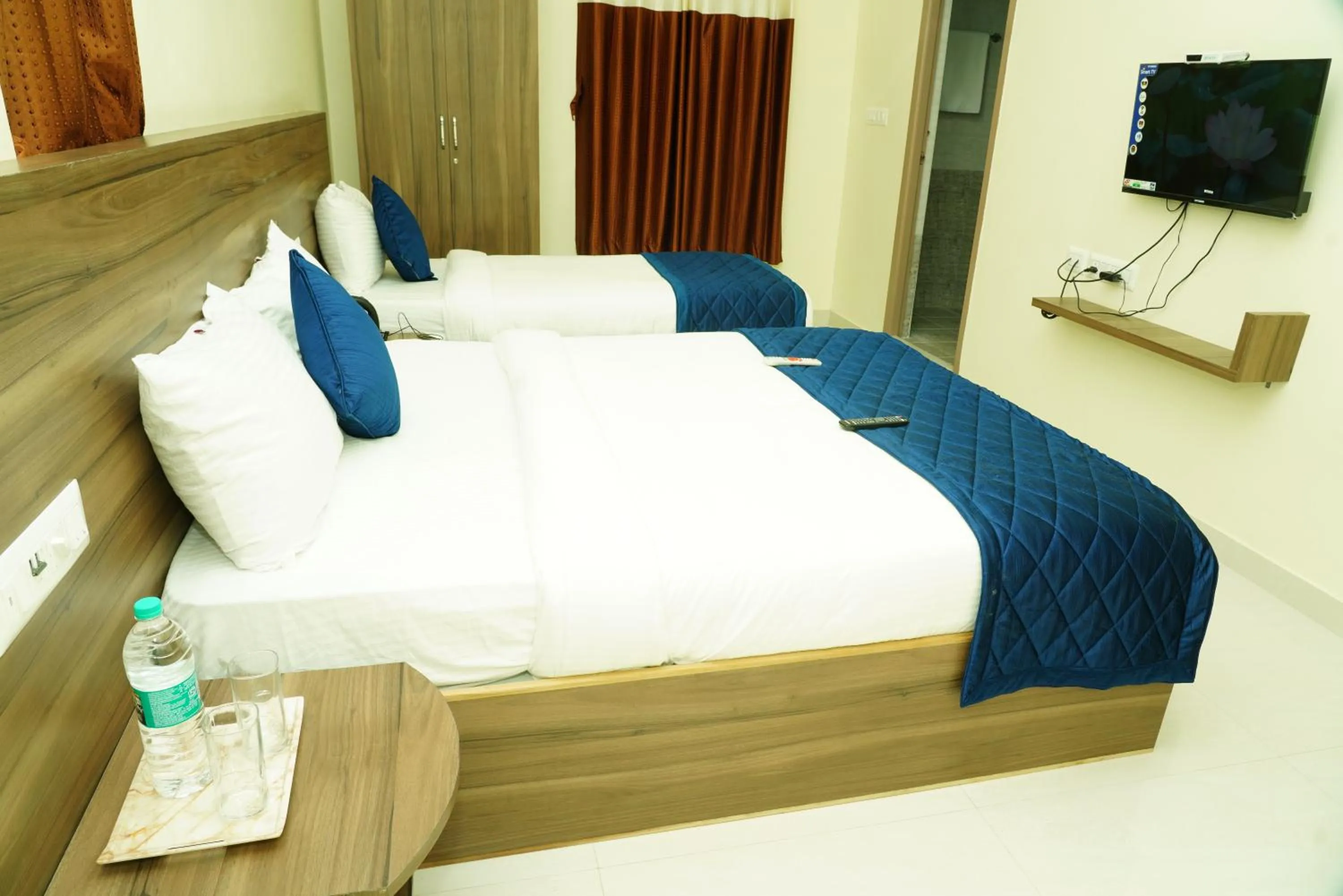 Bed in NJK Residency