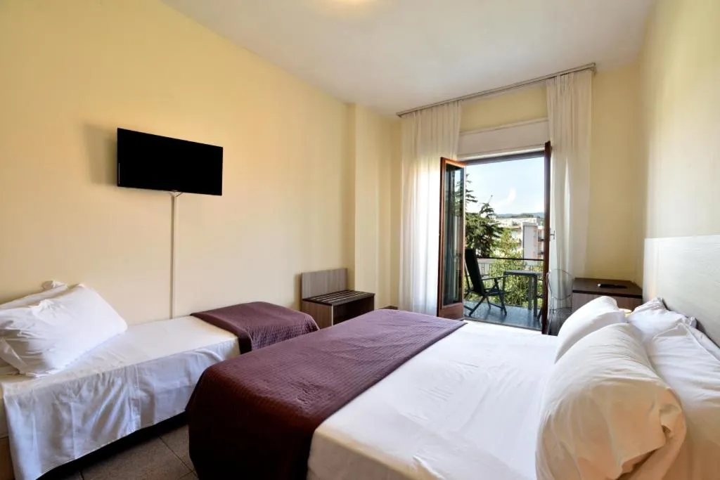Bedroom, Bed in Hotel Diano Marina Mhotelsgroup