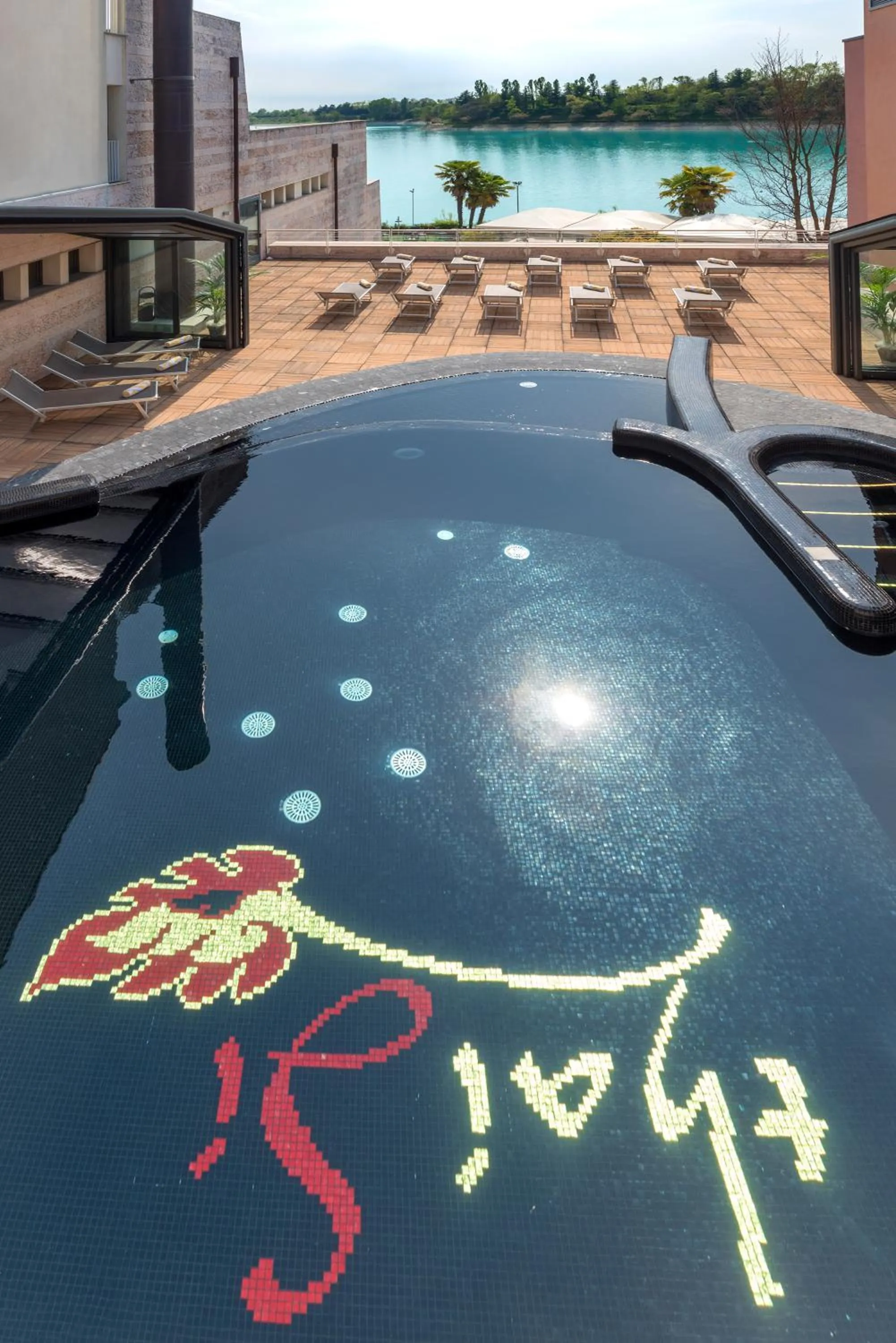 Pool view in Thai Si Royal Thai Spa