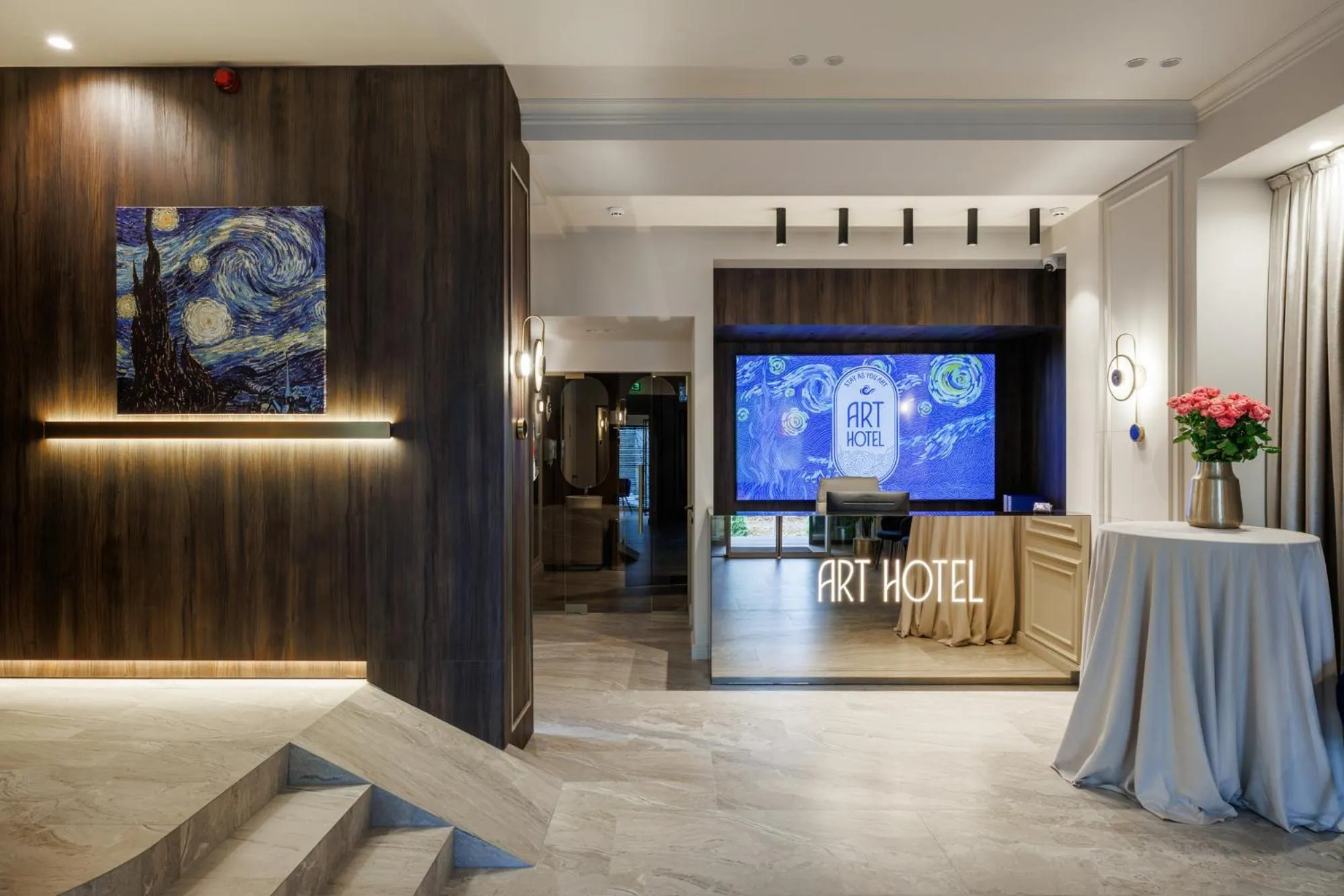 Lobby or reception in Art Hotel