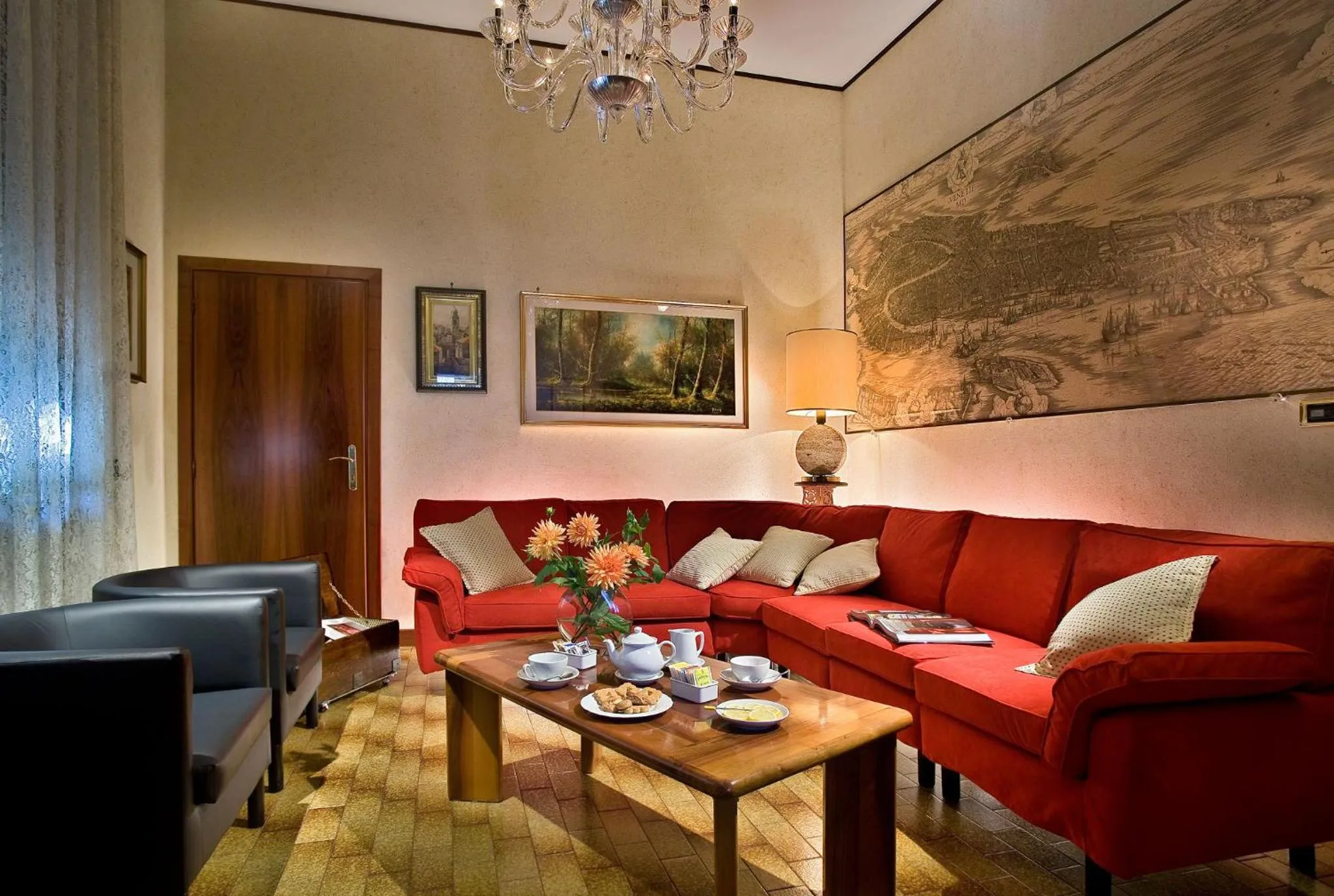 Living room in Hotel Autostrada